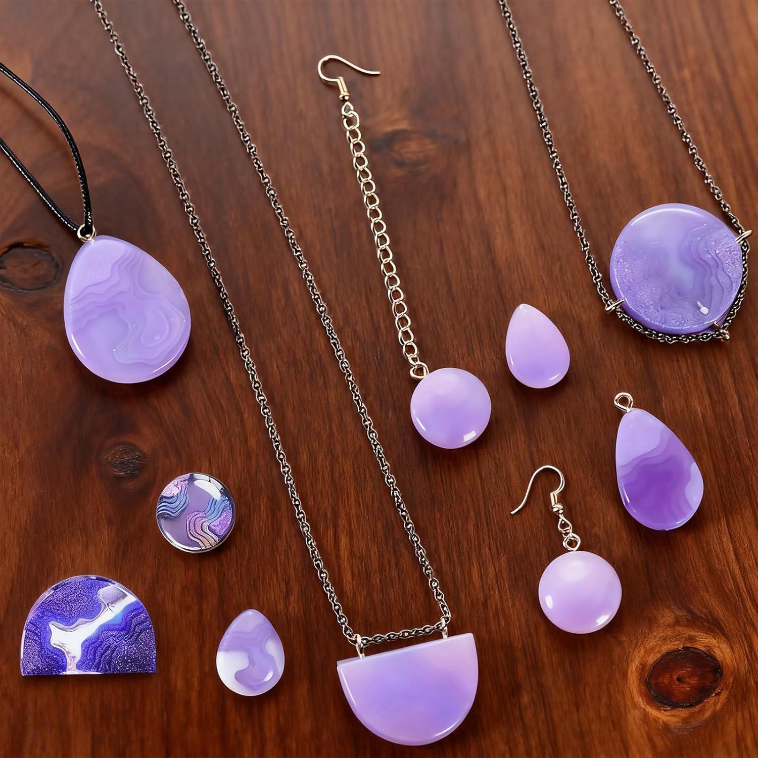 4 Moldes de Silicona para Joyería Exircy - Isla 3D