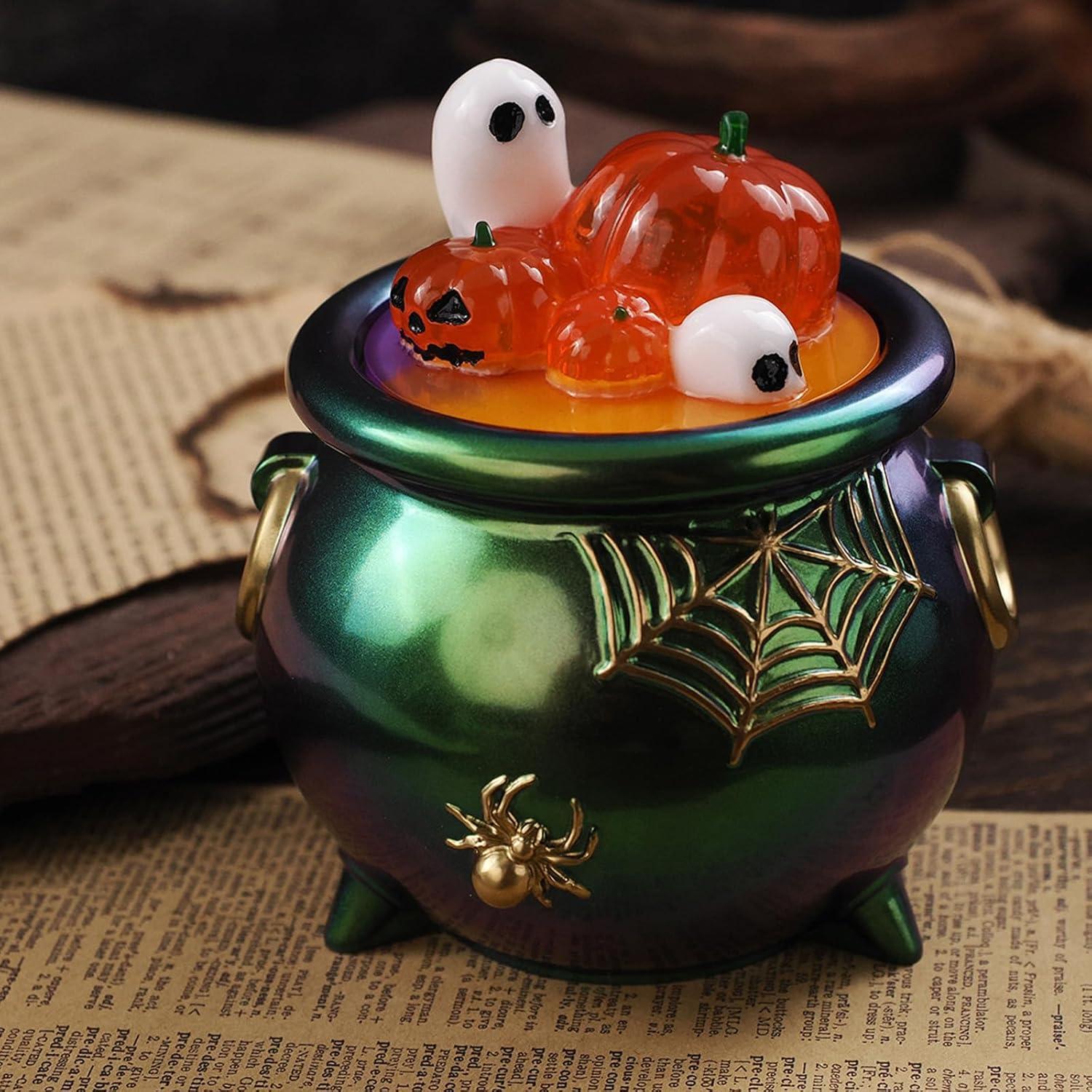 Molde de Resina de Caldero de Bruja Actvty 10.16 cm Halloween