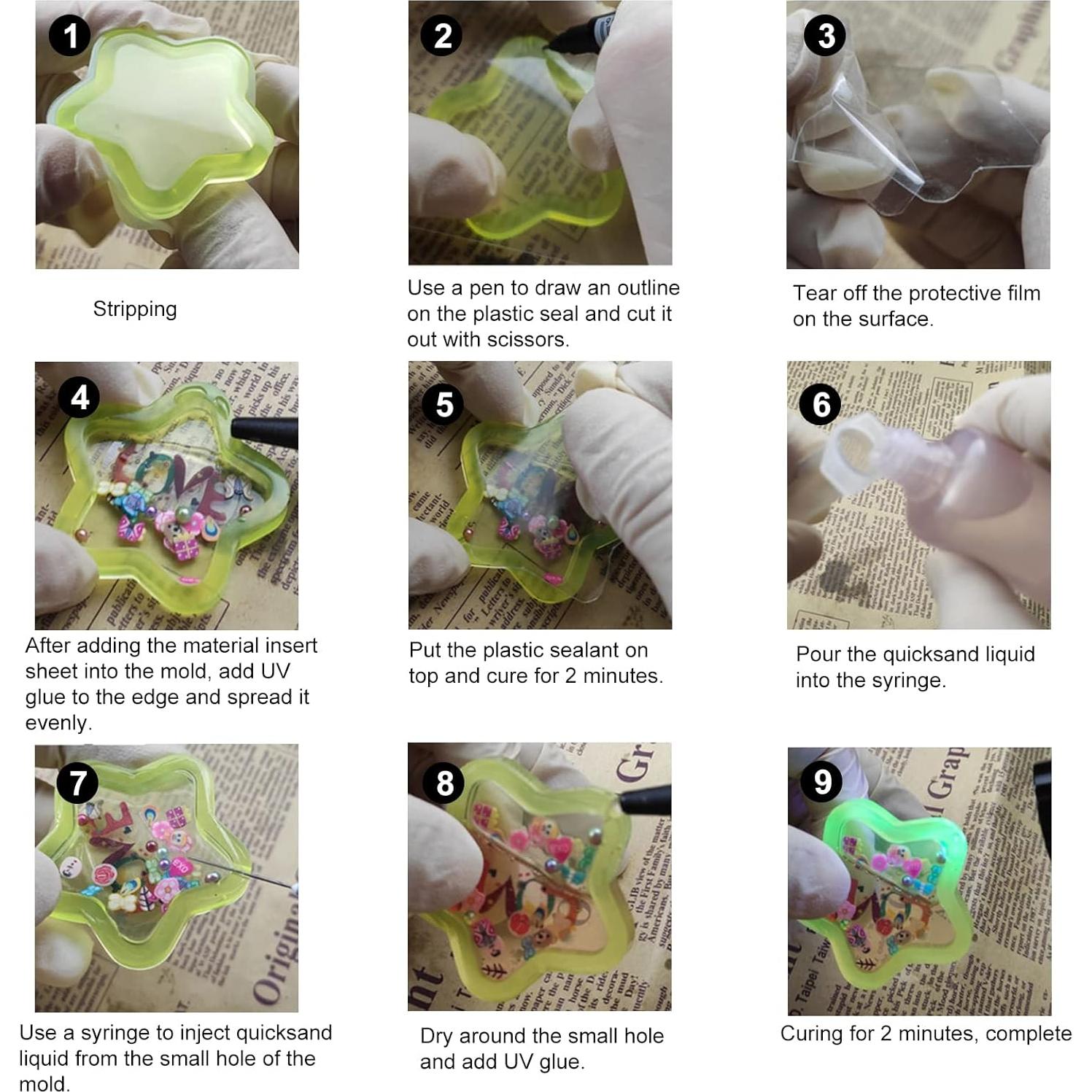 Conjunto de Películas de Sellado OLYCRAFT 39 Piezas para Resina