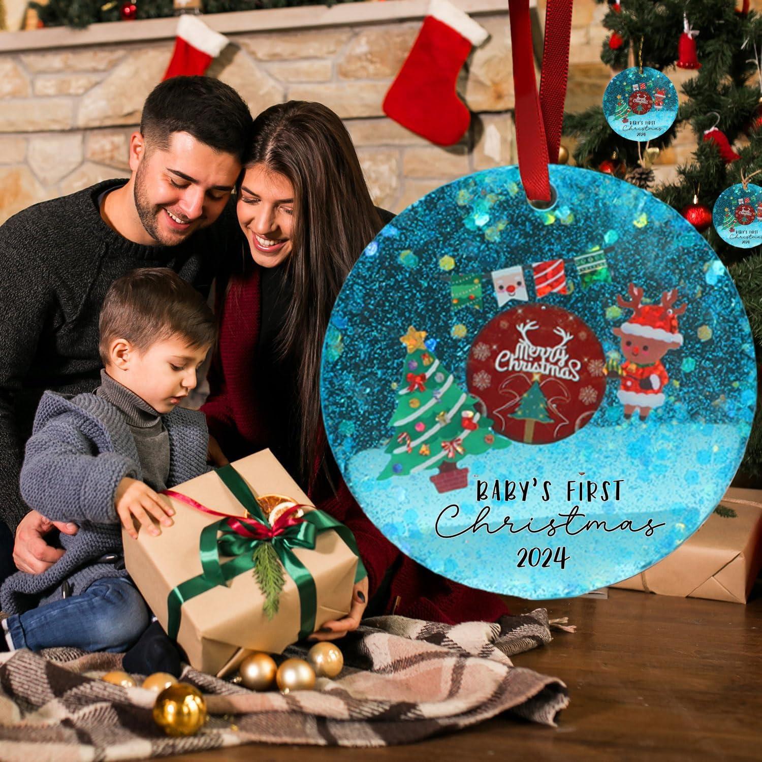 Moldes de Resina Navidad FYJS 4 Cavidades Silicona 7.62 cm