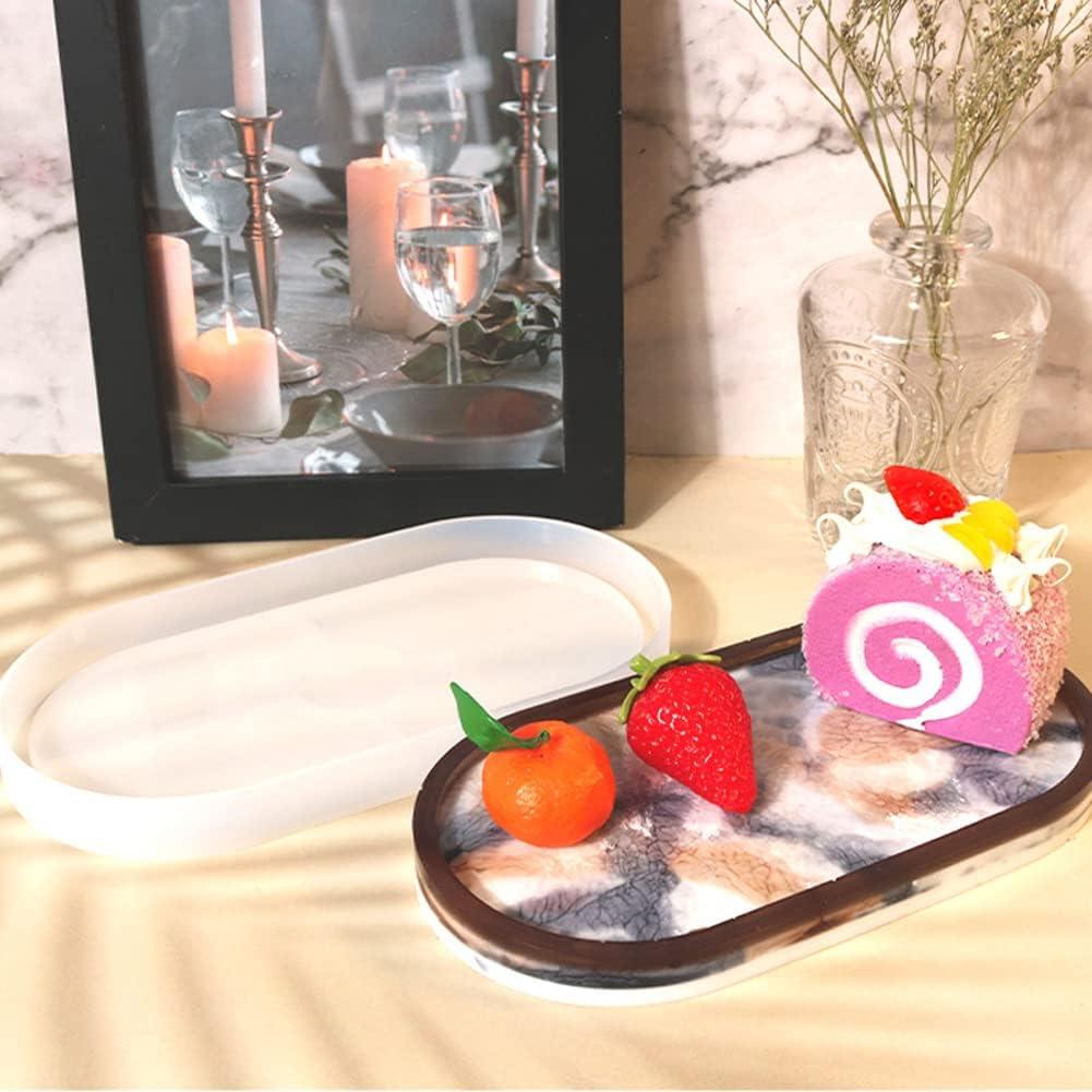 Molde de Silicona Ovalado Grande Thinslimer 3 Piezas DIY