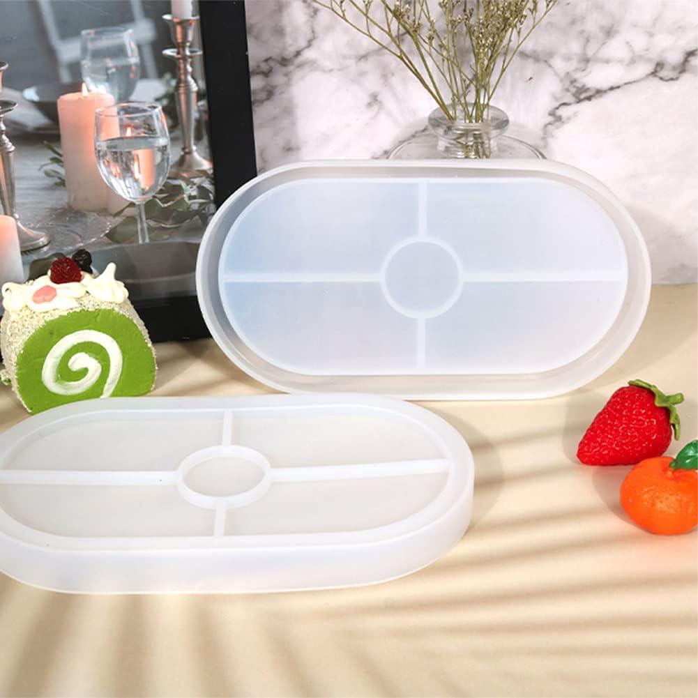 Molde de Silicona Ovalado Grande Thinslimer 3 Piezas DIY