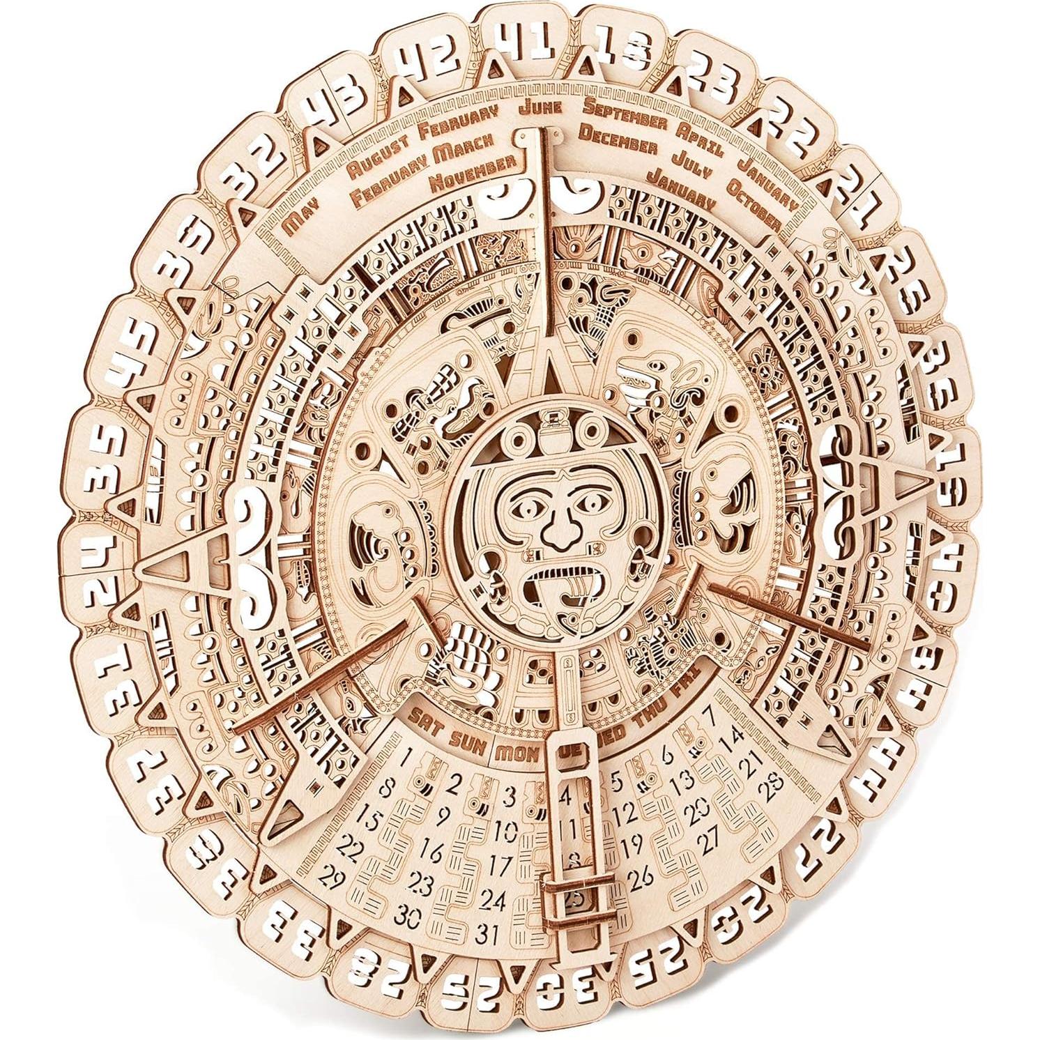 Calendario Maya de Madera Wood Trick - Rompecabezas 3D 40.9 cm