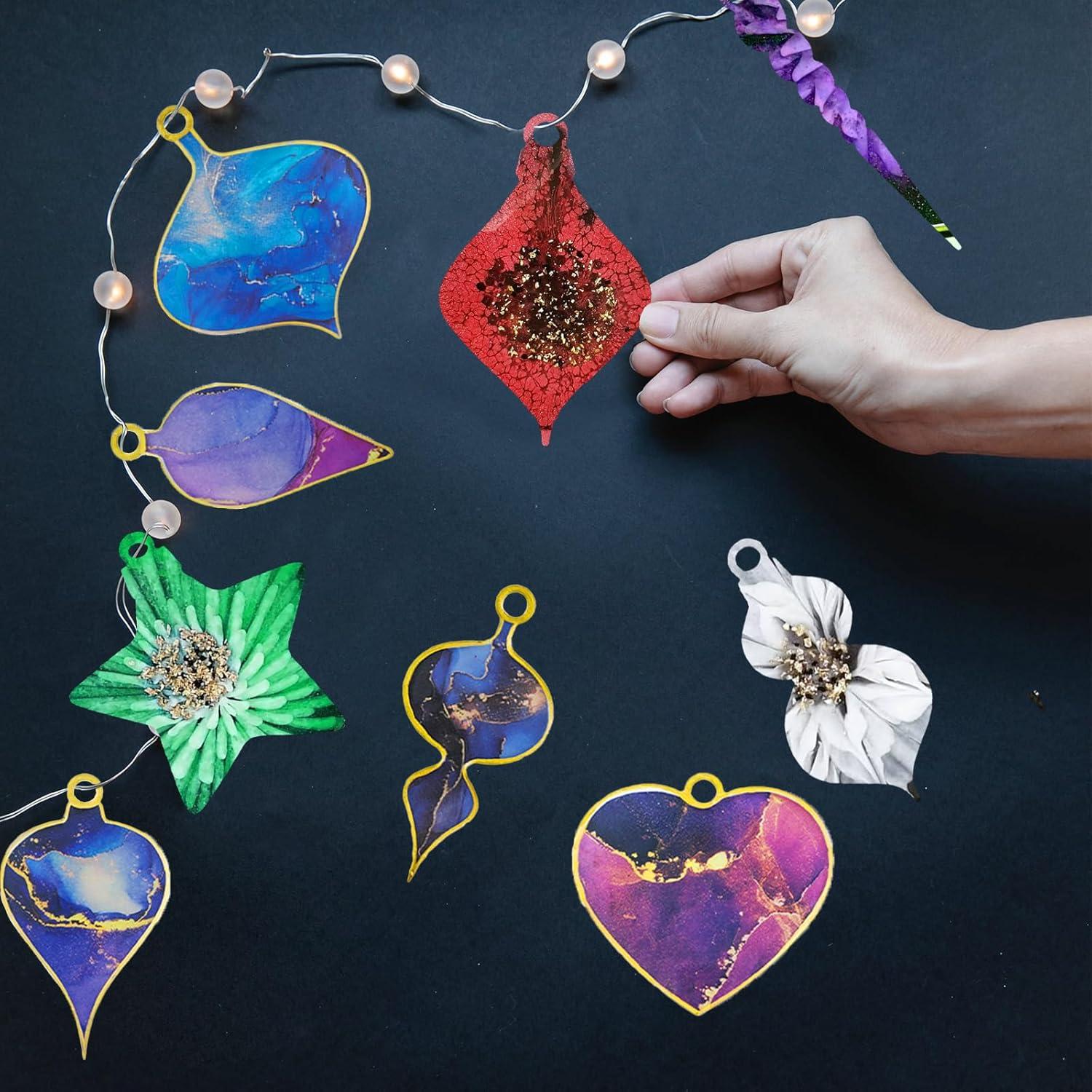 Moldes de Silicona de Resina Navidad Wehous 2 Piezas