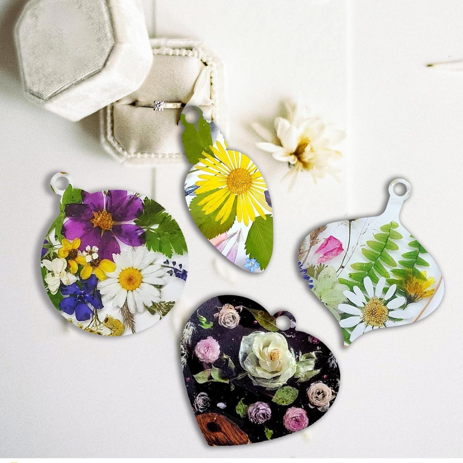 Moldes de Silicona de Resina Navidad Wehous 2 Piezas