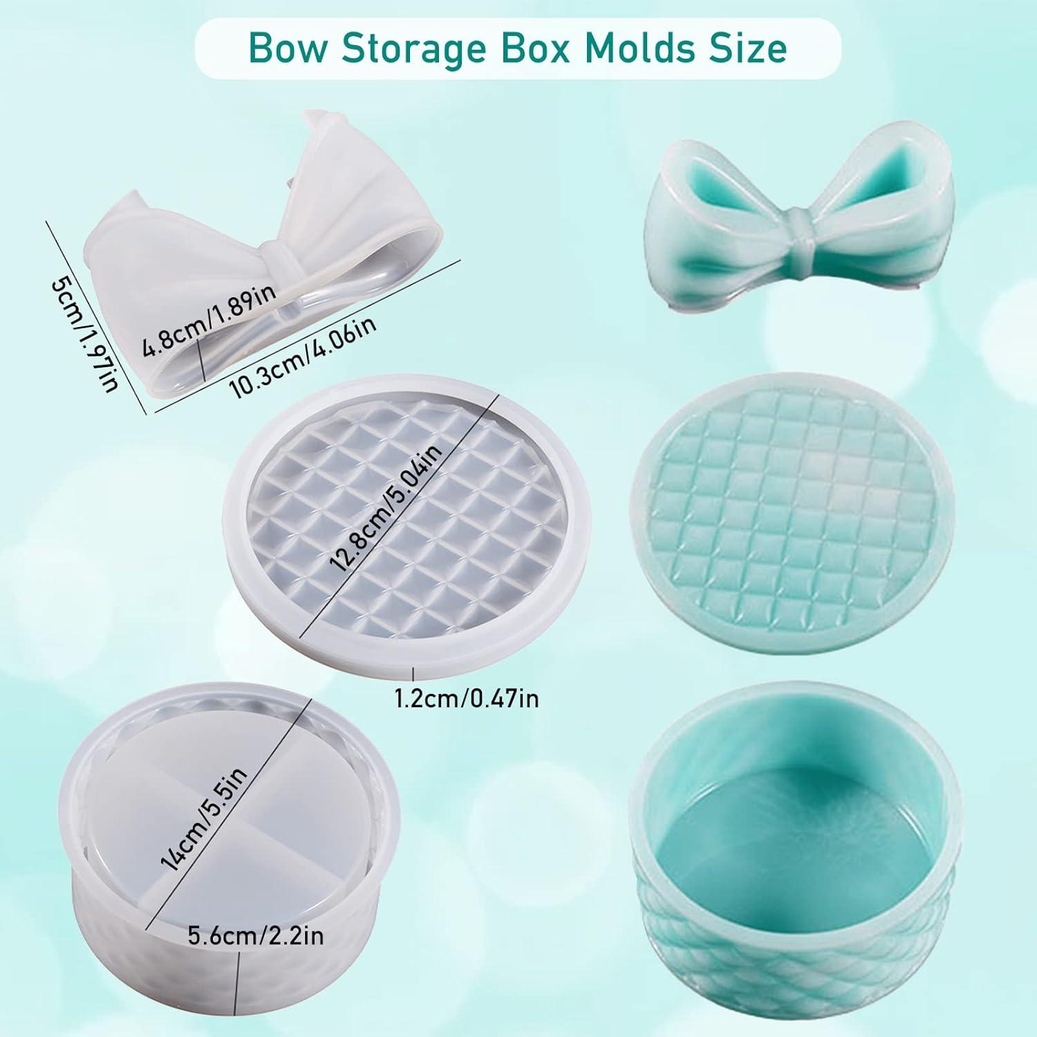 Molde de Silicona Redondo para Caja de Joyería Kunyeah