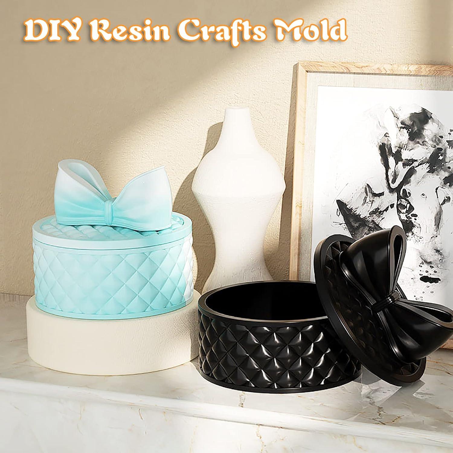 Molde de Silicona Redondo para Caja de Joyería Kunyeah