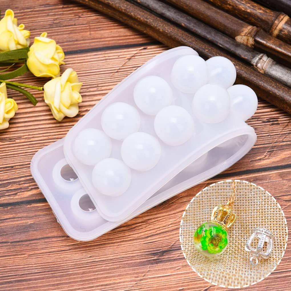 Molde de Resina Esférica FineInno, 1 Molde para Joyería