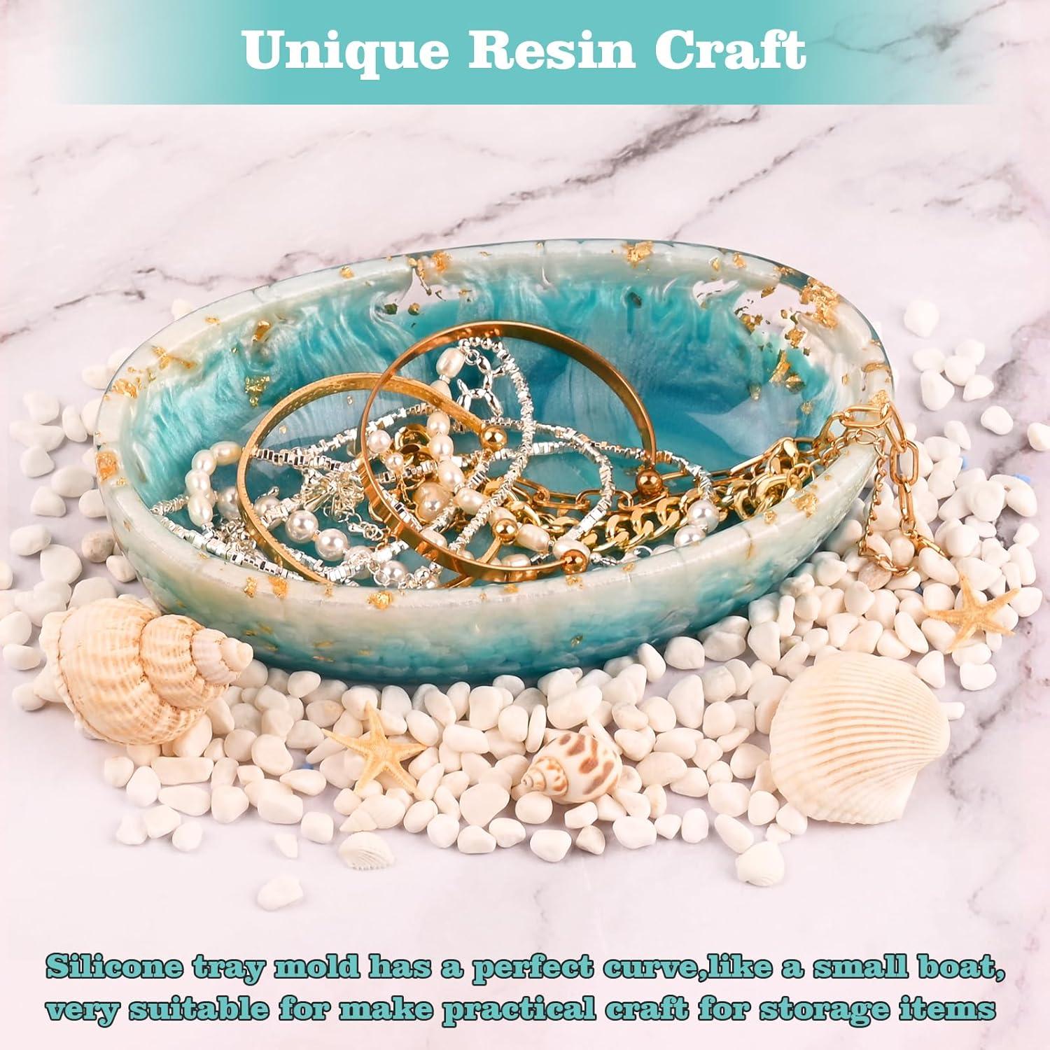 Molde de Silicona Ovalado Actvty para Resina - 2 Piezas