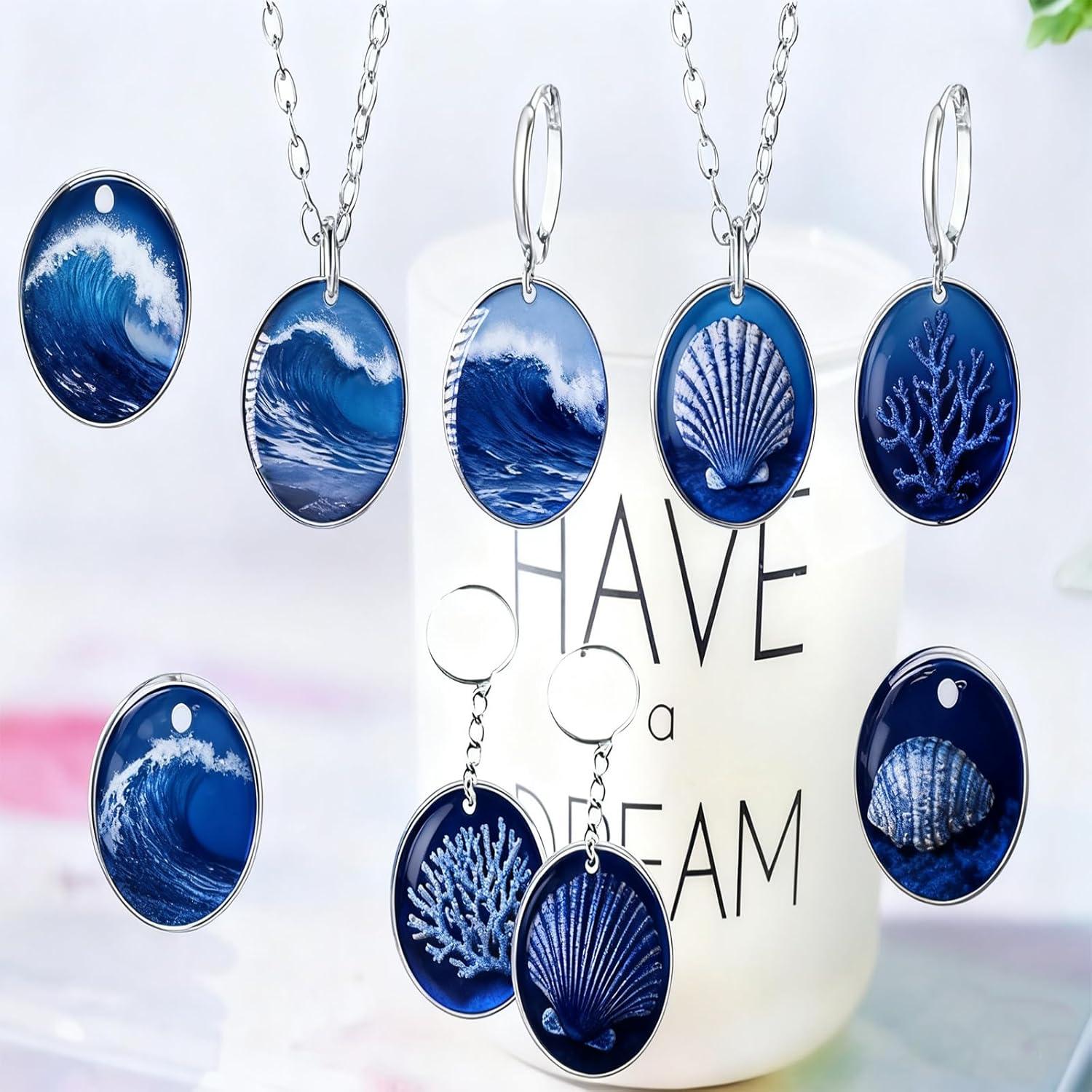 Moldes de Silicona para Resina YRIHJIXQ 2 Piezas 20x15 cm