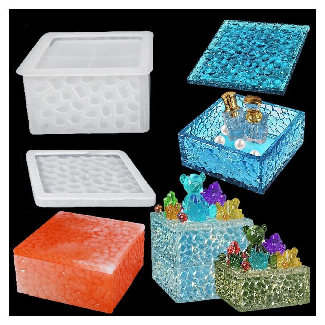 Caja de Almacenamiento de Silicona FineInno 11.5x11.5cm Apilable