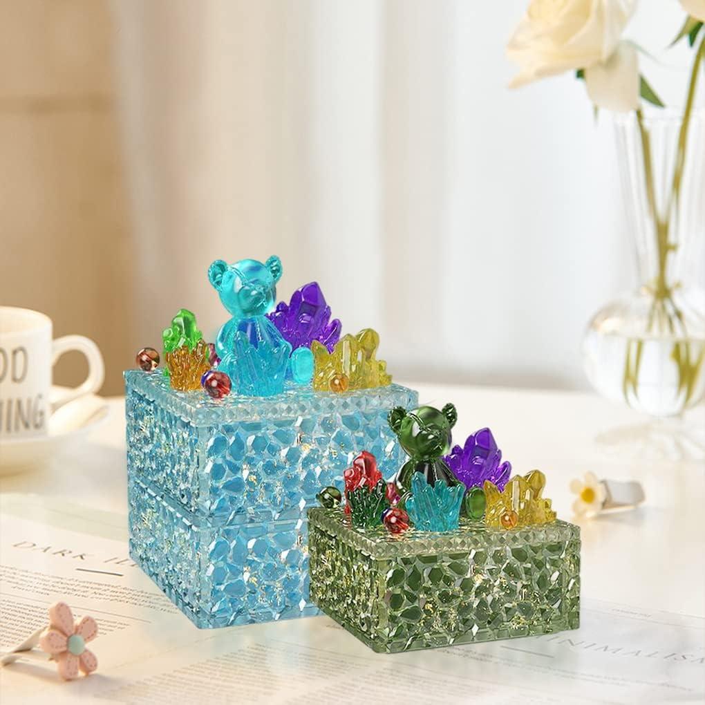 Caja de Almacenamiento de Silicona FineInno 11.5x11.5cm Apilable