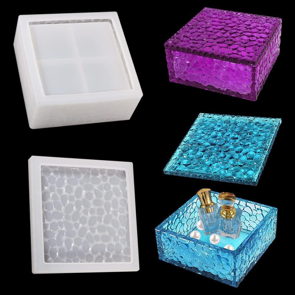 Caja de Almacenamiento de Silicona FineInno 11.5x11.5cm Apilable