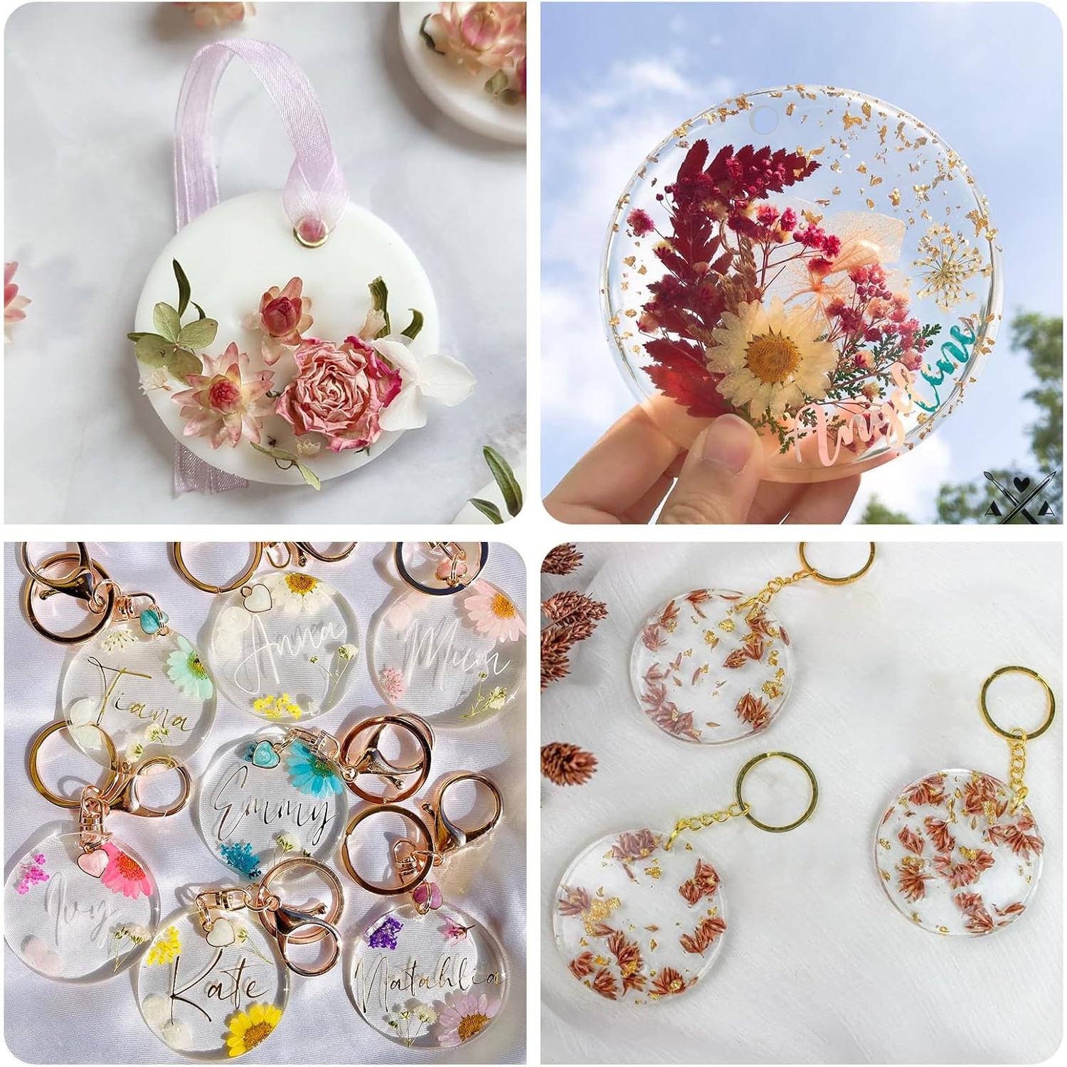 Moldes de Silicona Redondos MEMOVAN para Resina - 3 Piezas