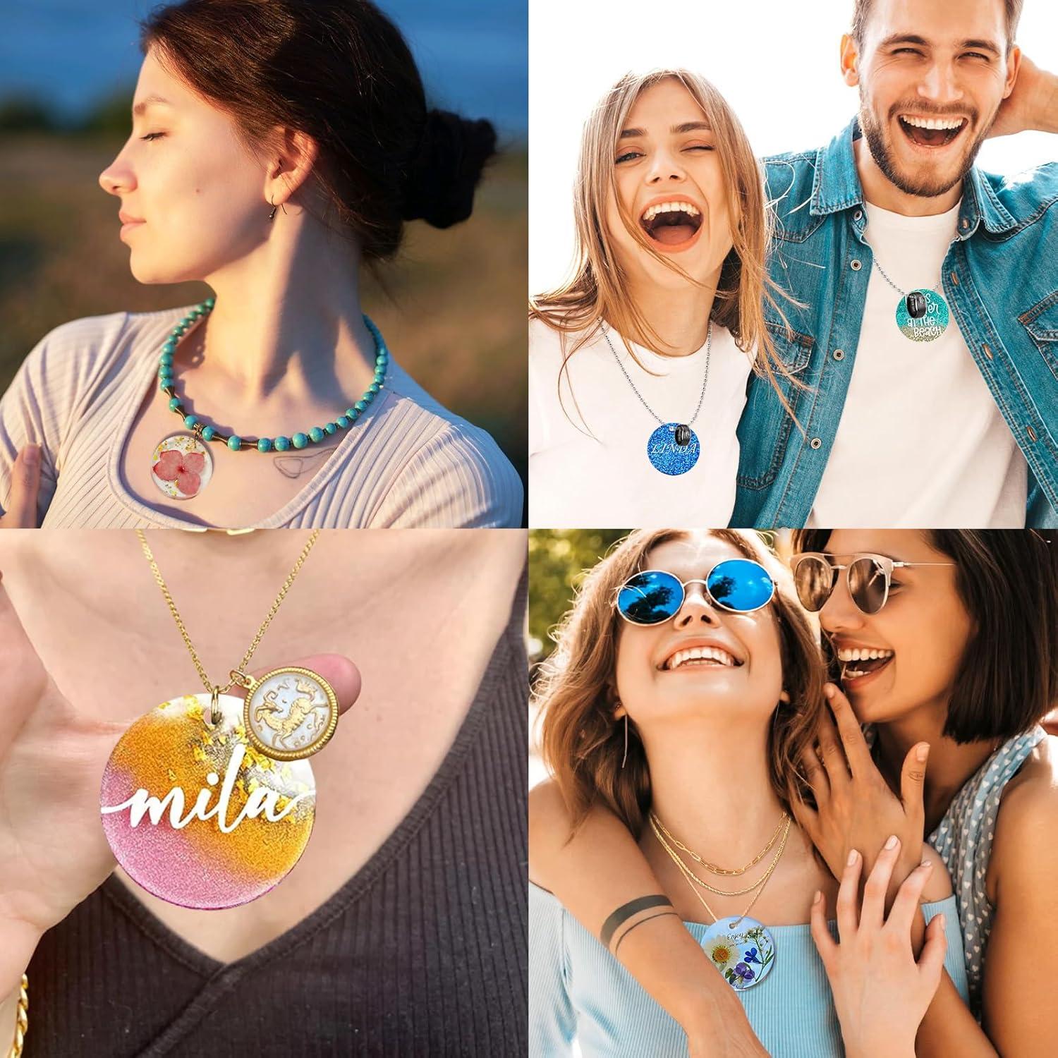 Moldes de Silicona Redondos MEMOVAN para Resina - 3 Piezas