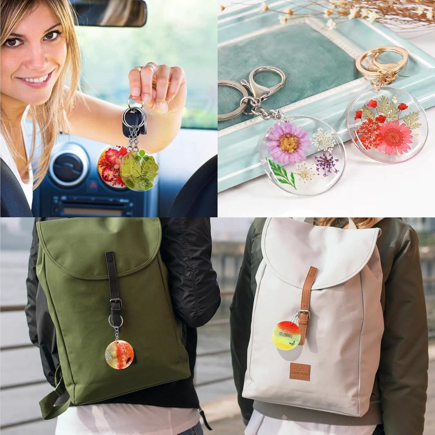 Moldes de Silicona Redondos MEMOVAN para Resina - 3 Piezas