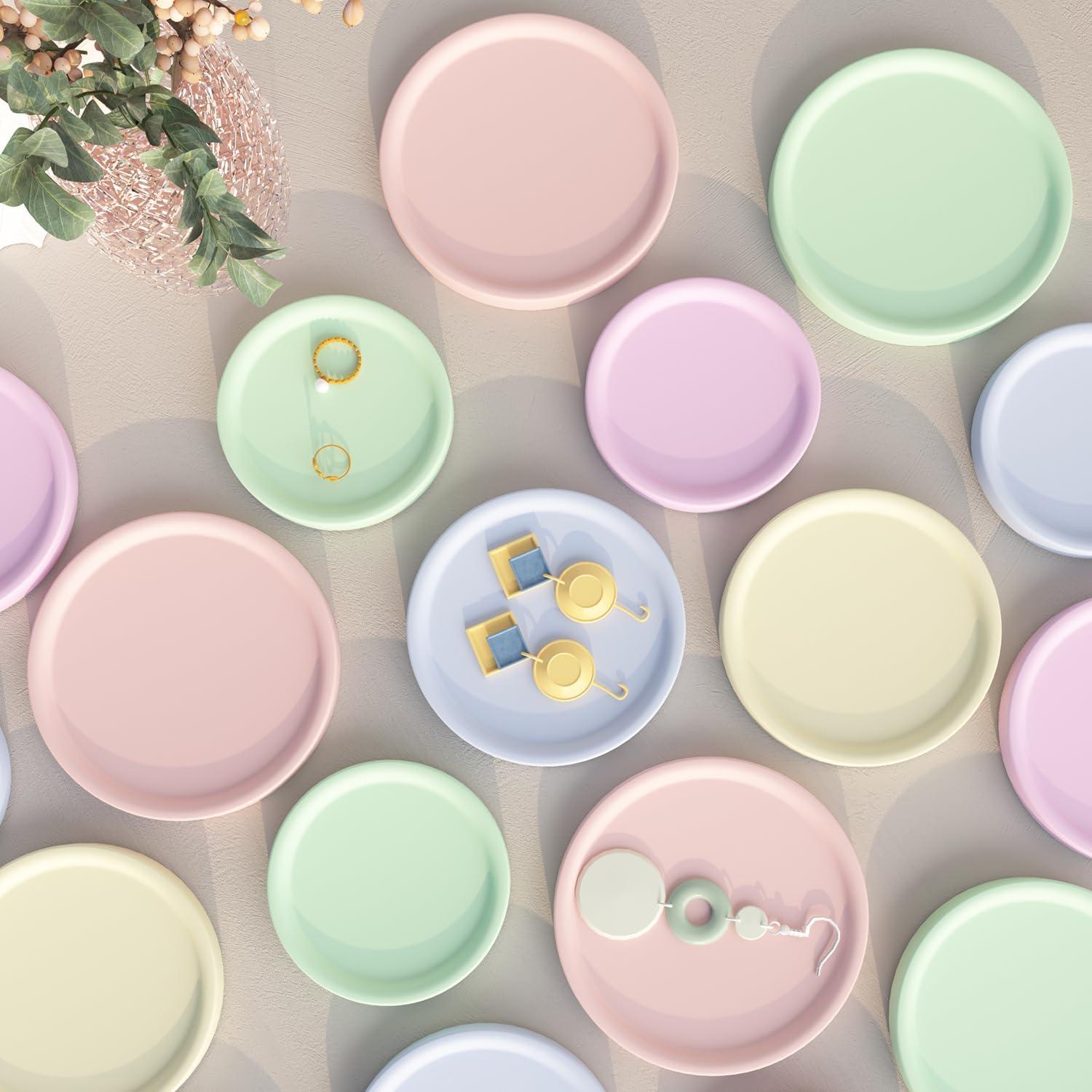 Kit de Moldes de Silicona para Posavasos RESIN GO - 8.13 cm