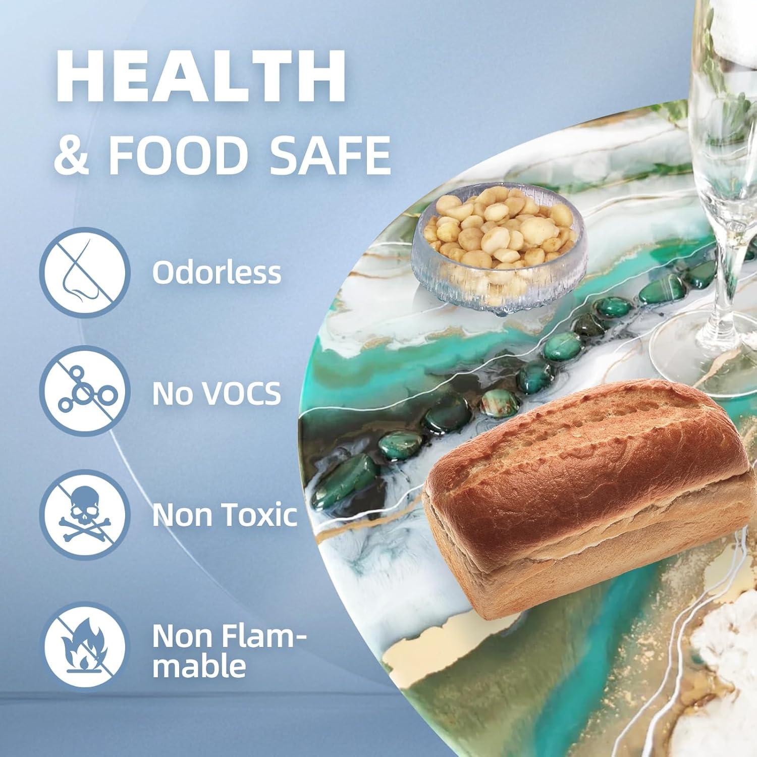 Kit de Resina Epoxi Cristalina TAKIMO 68oz - Sin Burbujas