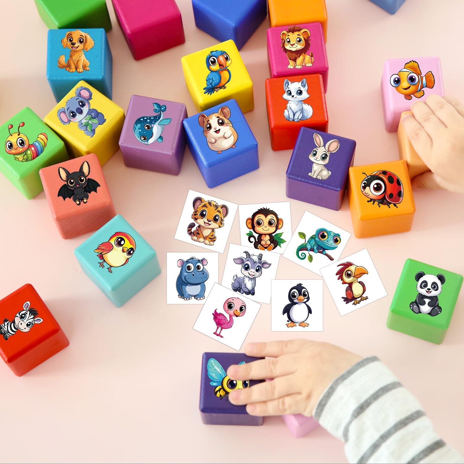 Tatuajes Temporales JCFIRE para Niños - 102 Estilos Animales