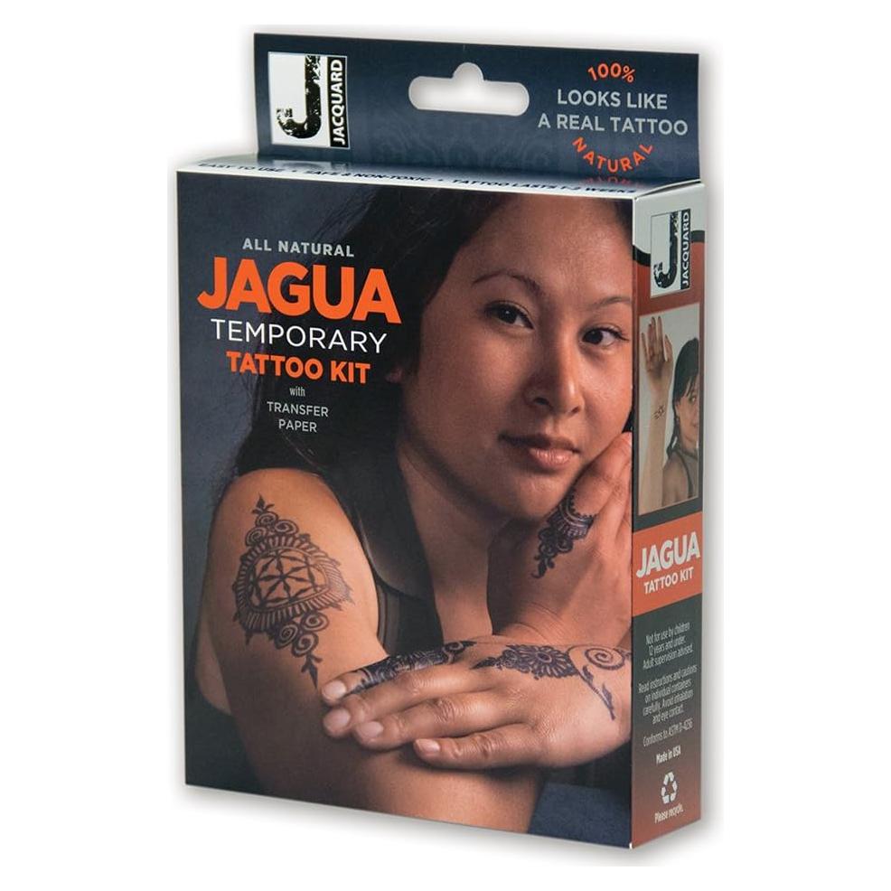 Kit de Tatuajes Temporales Jacquard Jagua 100% Natural