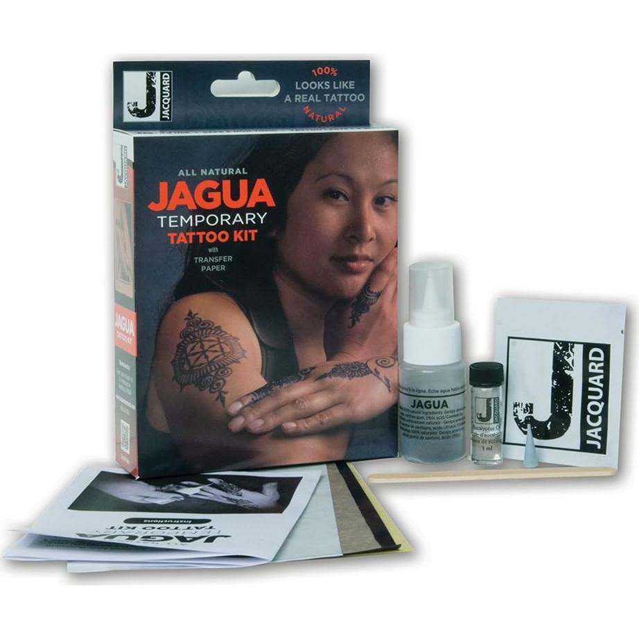 Kit de Tatuajes Temporales Jacquard Jagua 100% Natural
