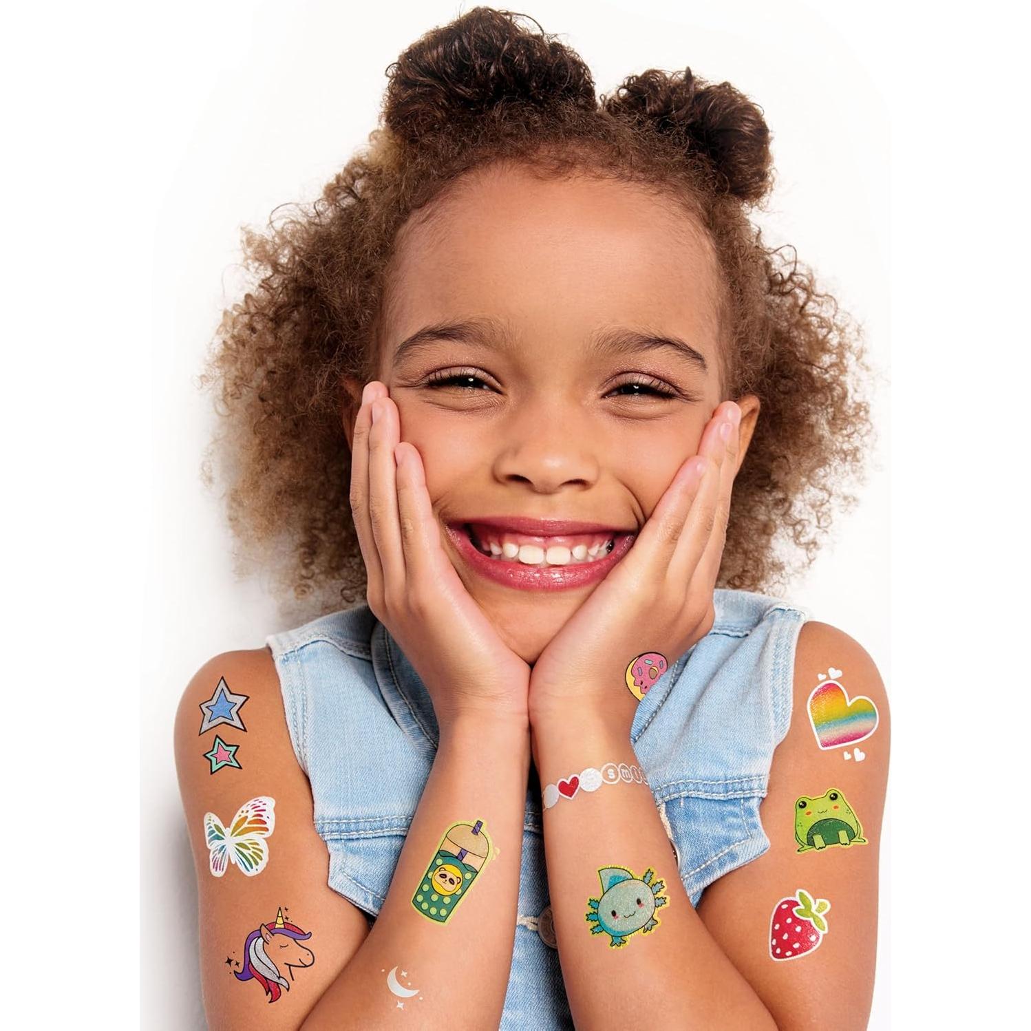 Kit de Tatuajes Temporales Creativity for Kids - 8 Marcadores DIY