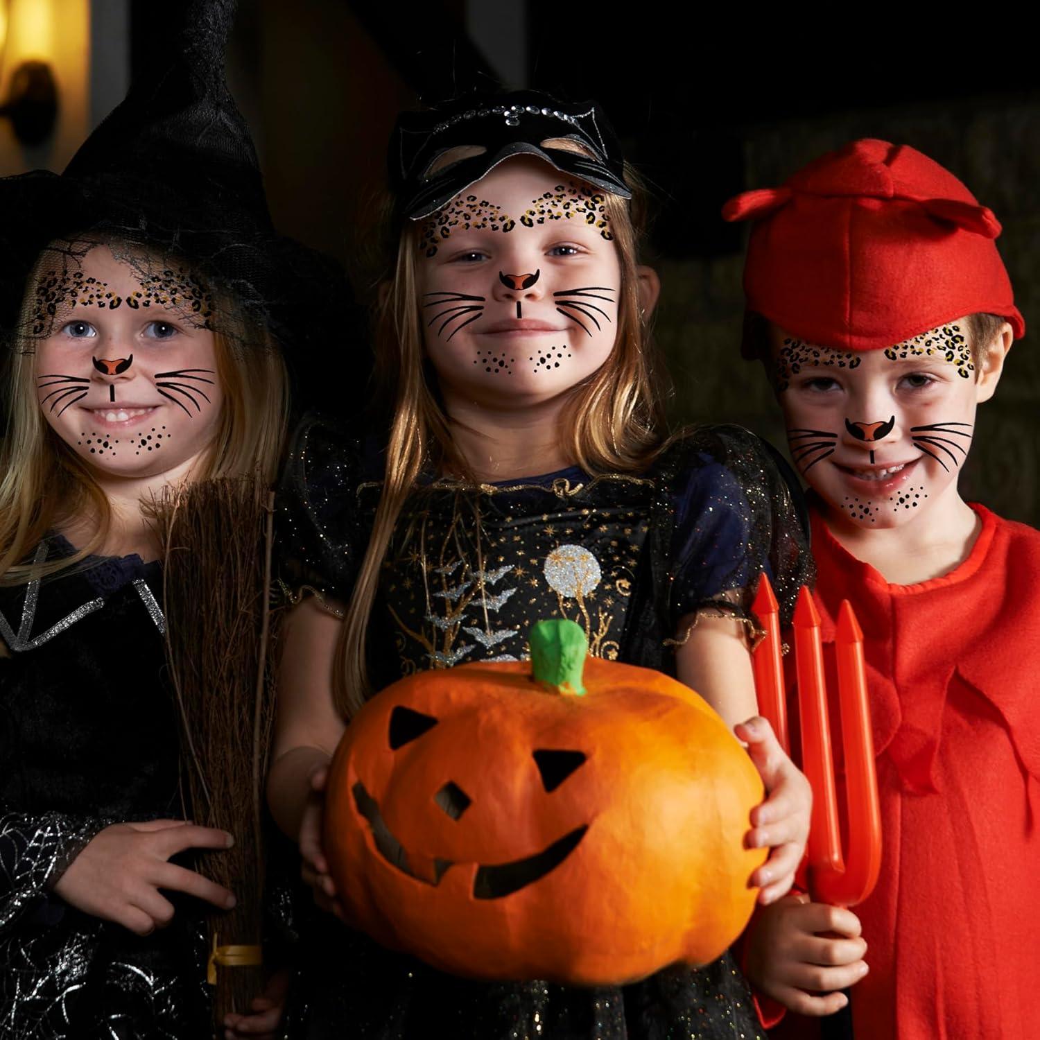 Tatuajes Temporales de Leopardo KOTBS - 6 Piezas Realistas