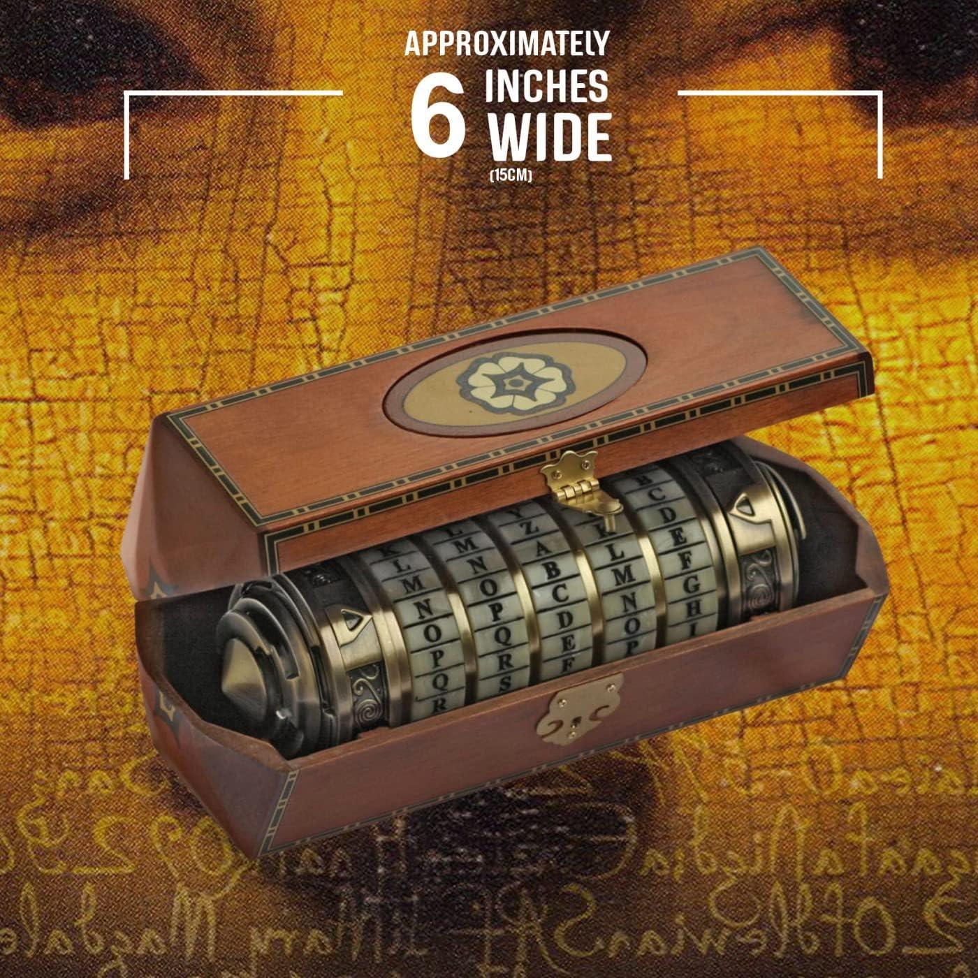 Cryptex del Código Da Vinci Noble 15,24 cm con caja