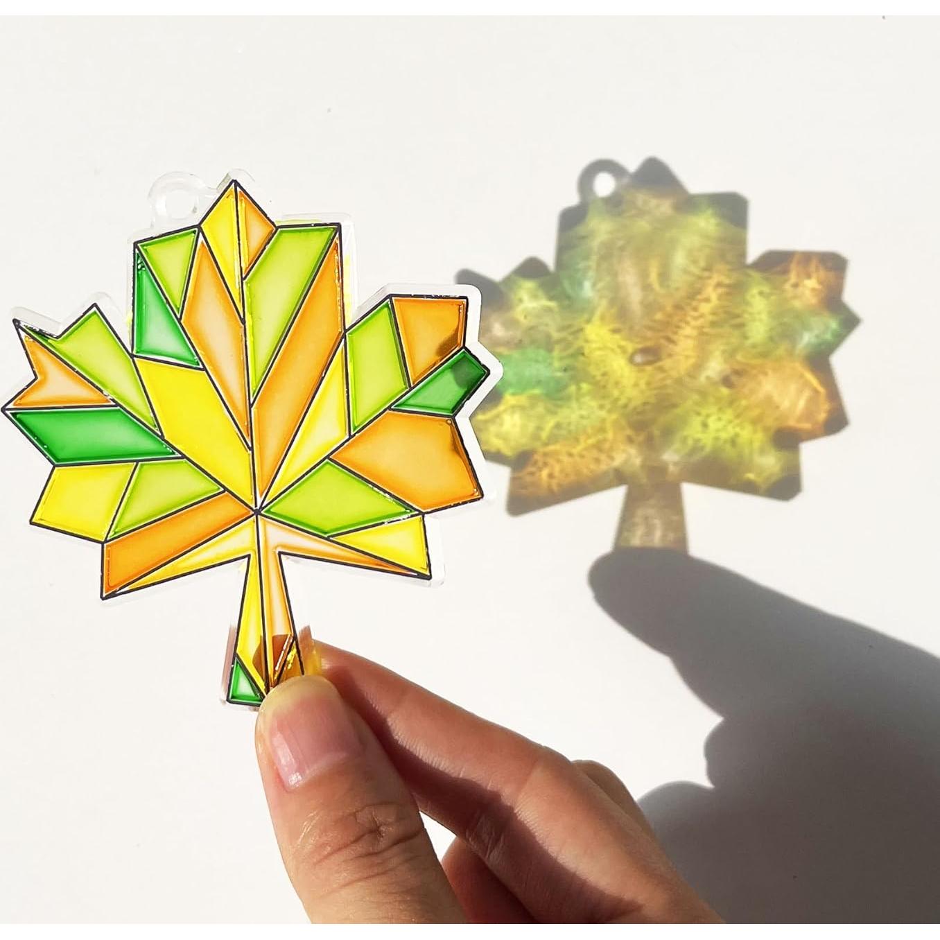 Kit de Manualidades Atrapa Rayos Hoja de Arce Ayhuhra 30 Piezas