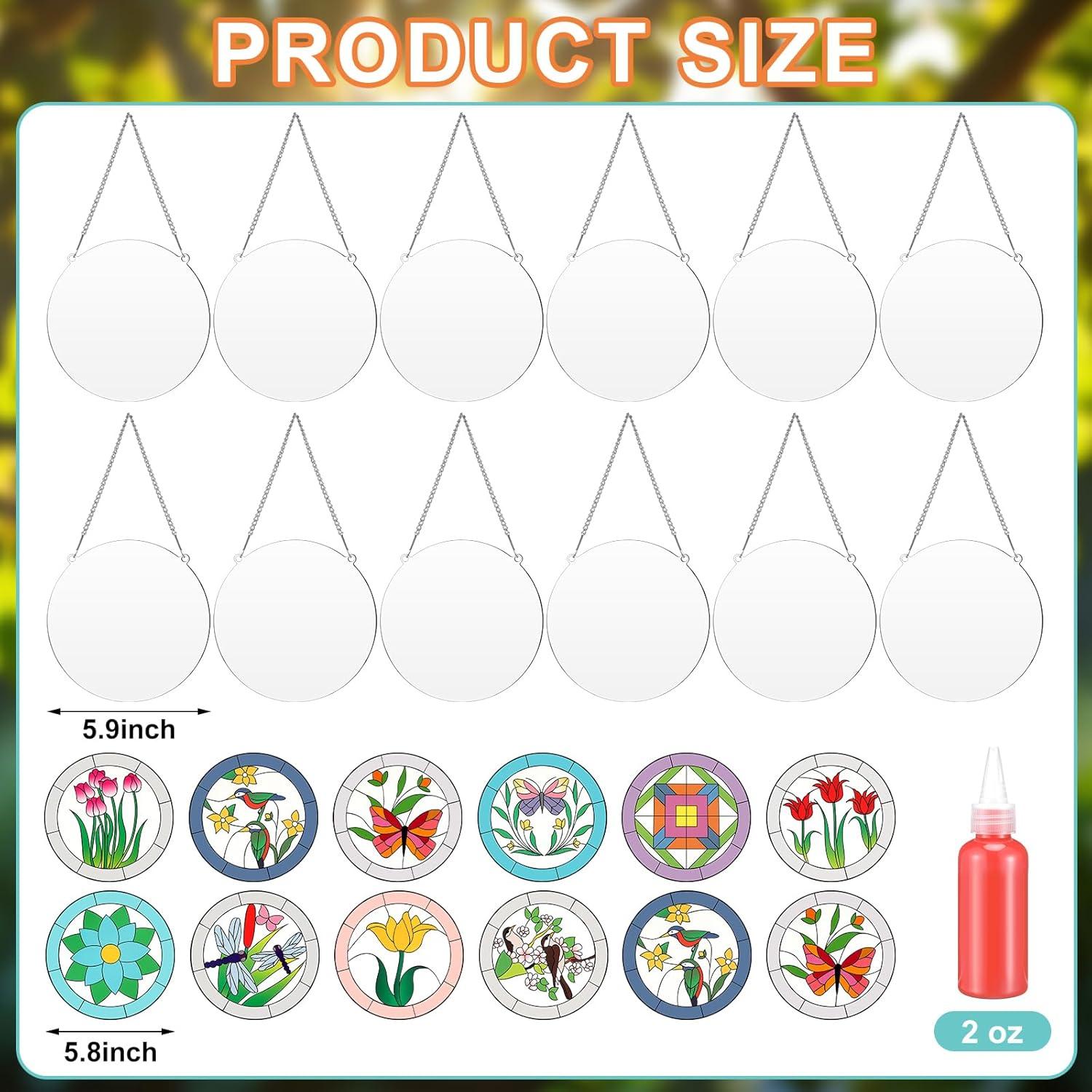 Kit de Pintura para Vidrio Templado Watersay 47 Piezas DIY