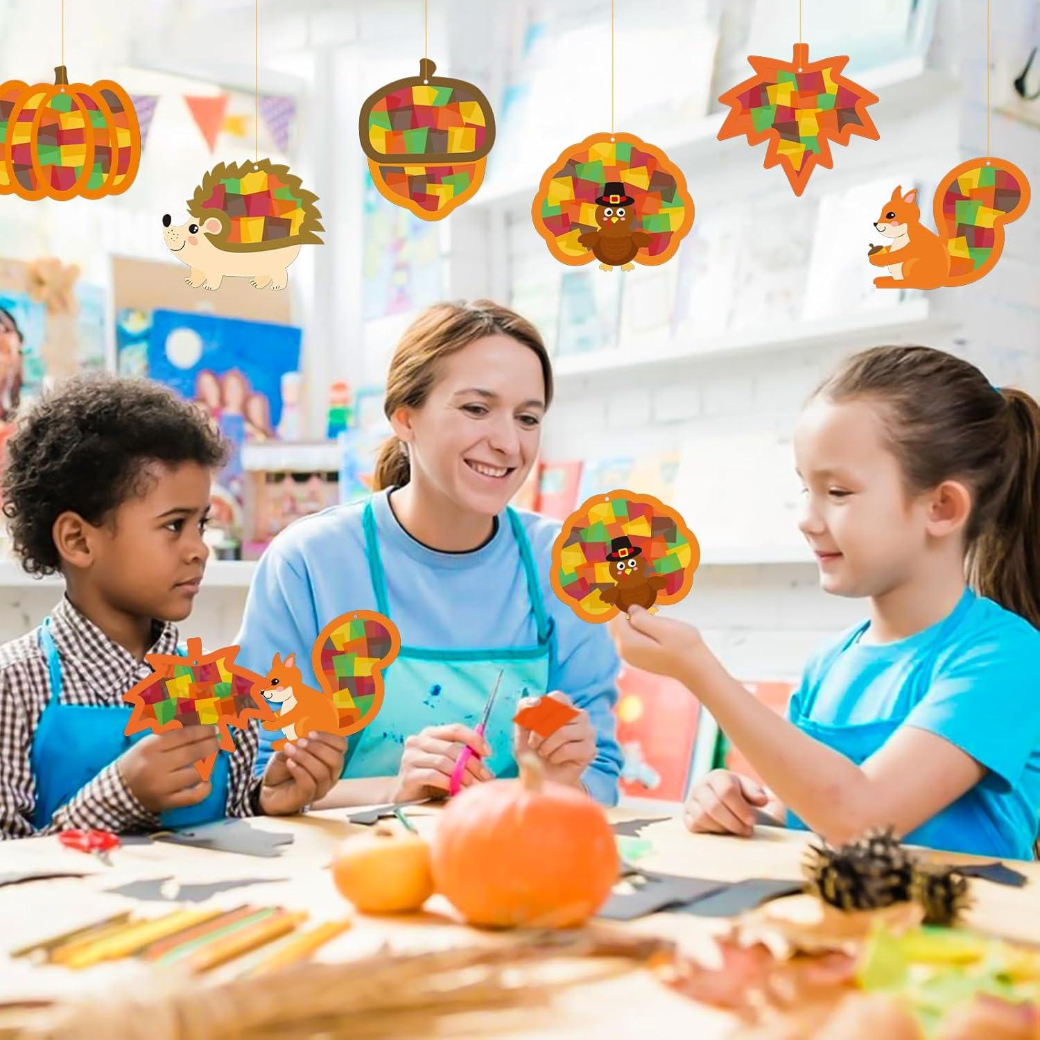 Kit de Manualidades de Otoño AUGTHEEP - 24 Piezas DIY