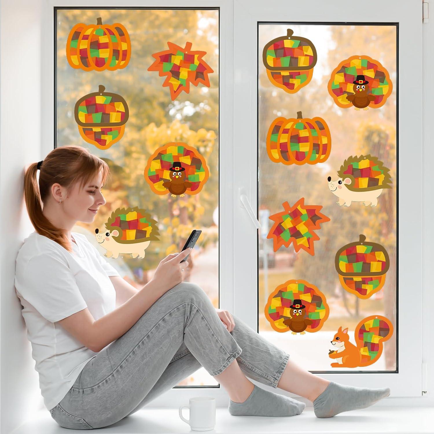 Kit de Manualidades de Otoño AUGTHEEP - 24 Piezas DIY