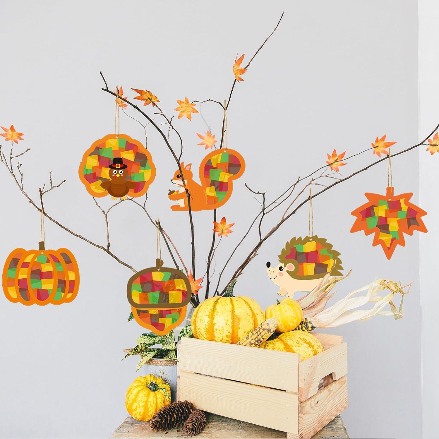 Kit de Manualidades de Otoño AUGTHEEP - 24 Piezas DIY