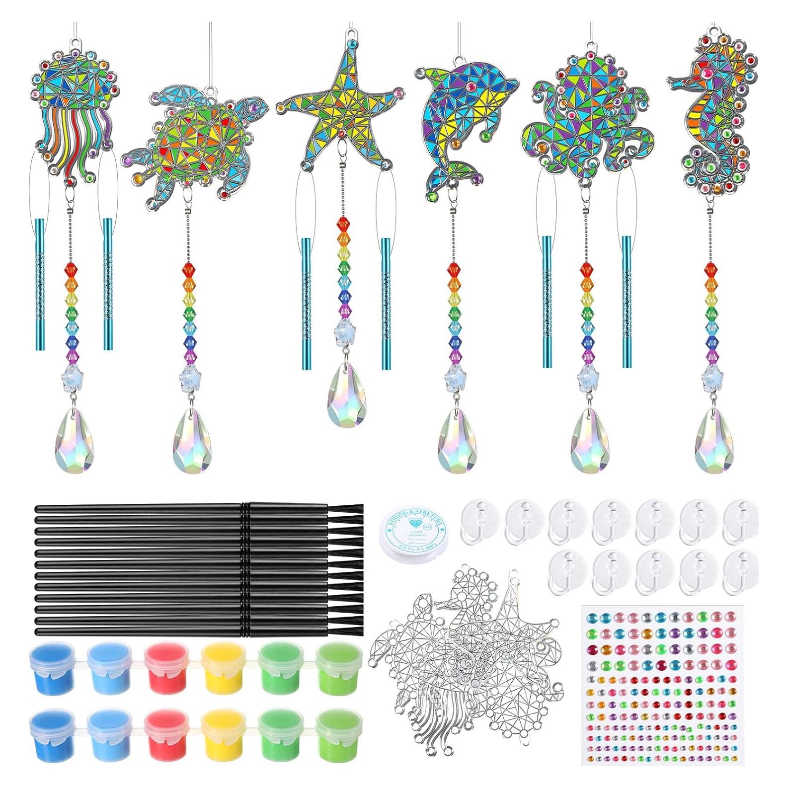 Kit de Manualidades GlikCeil 12 Piezas Atrapa Rayos Mar