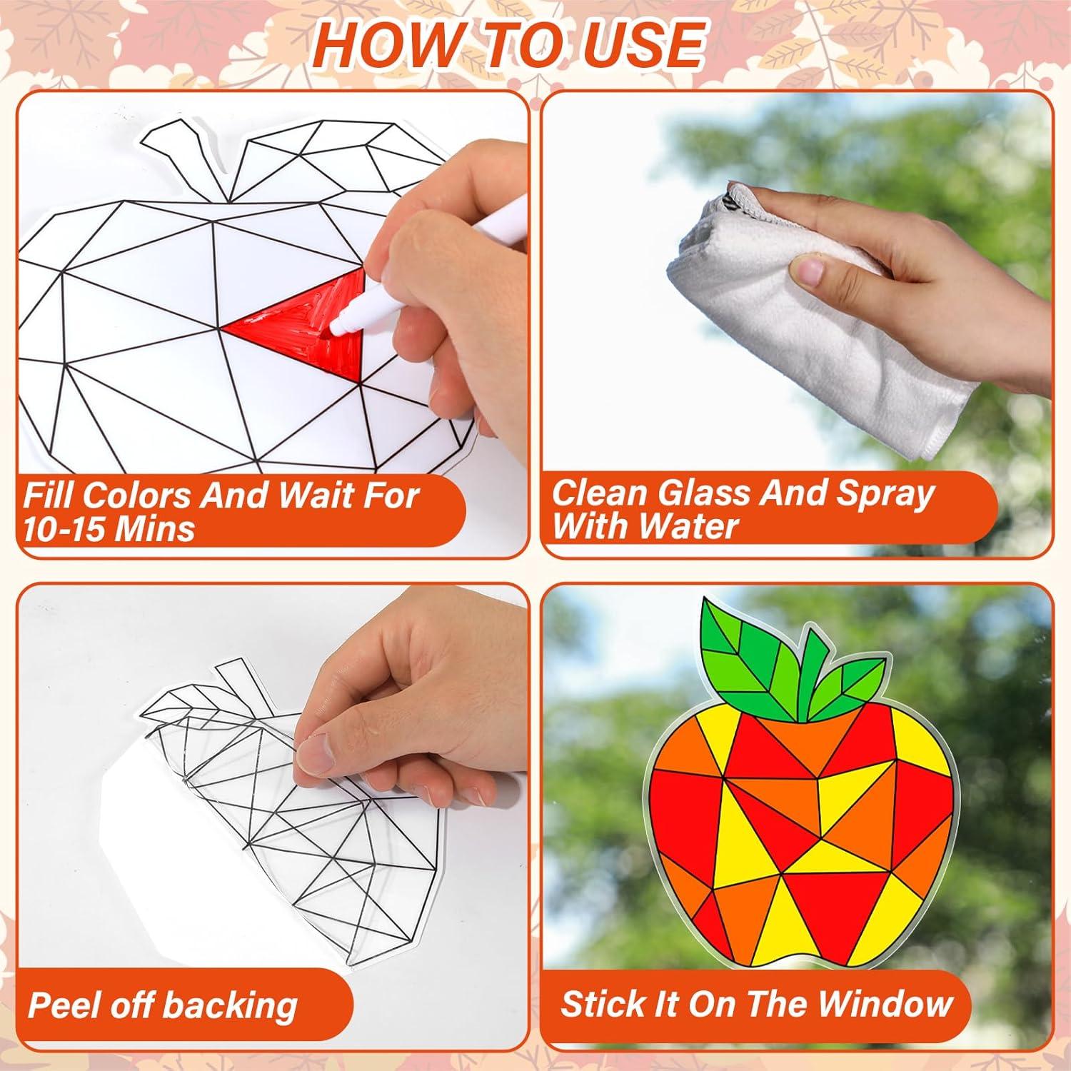 Kit de Manualidades Otoñales Qyeahkj 30 Pcs para Niños