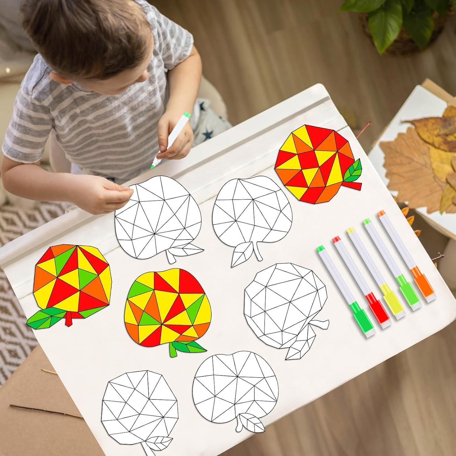 Kit de Manualidades Otoñales Qyeahkj 30 Pcs para Niños