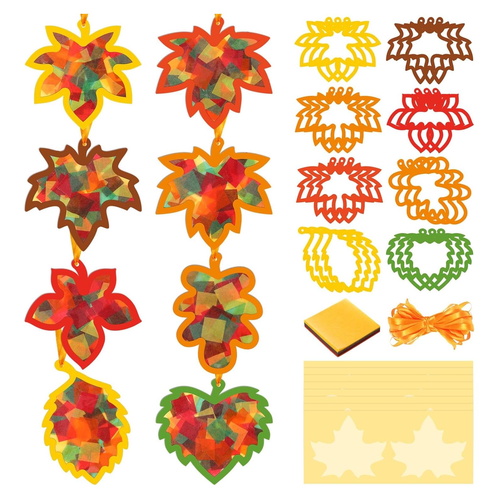 Kit de Manualidades de Otoño Containlol 24 Piezas DIY