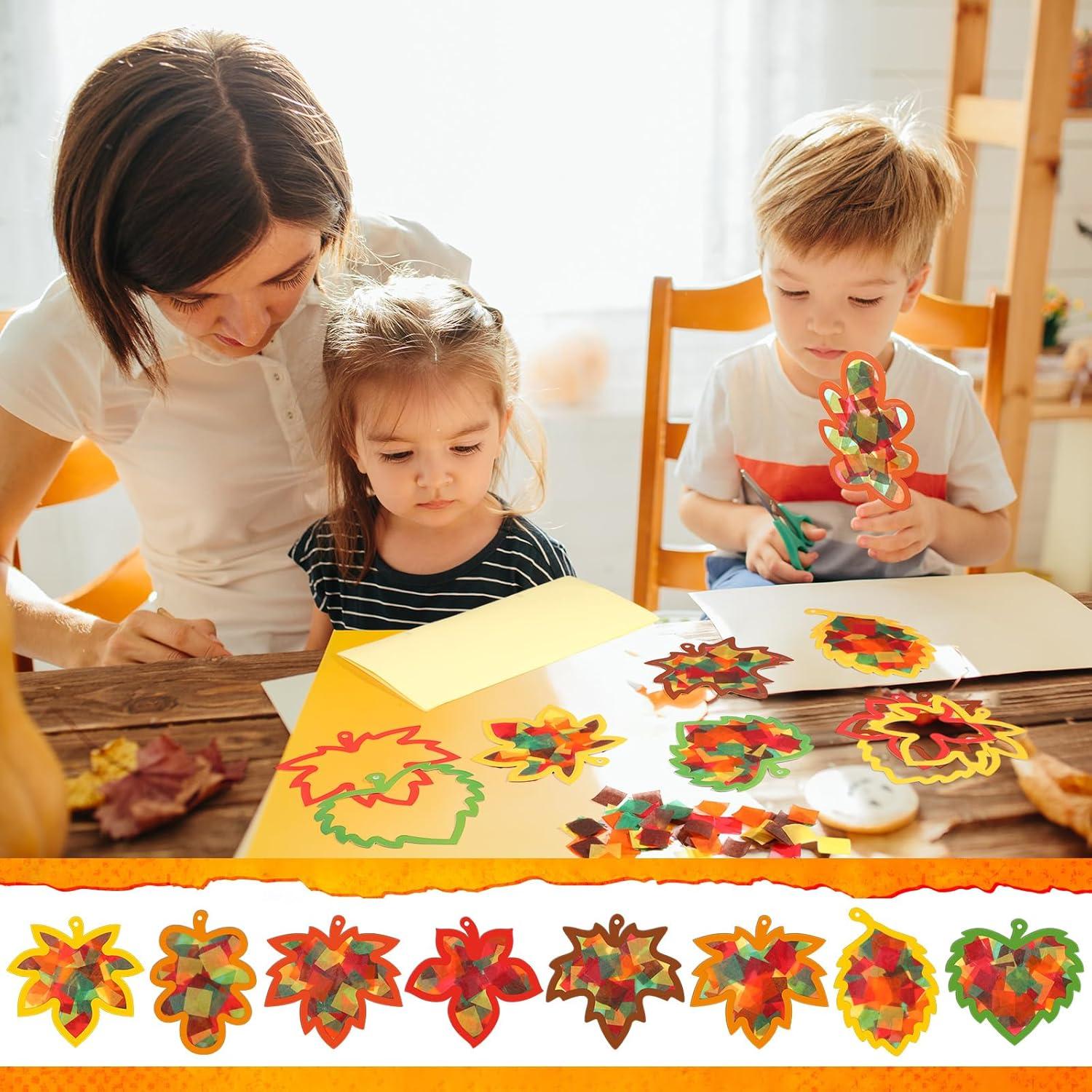 Kit de Manualidades de Otoño Containlol 24 Piezas DIY