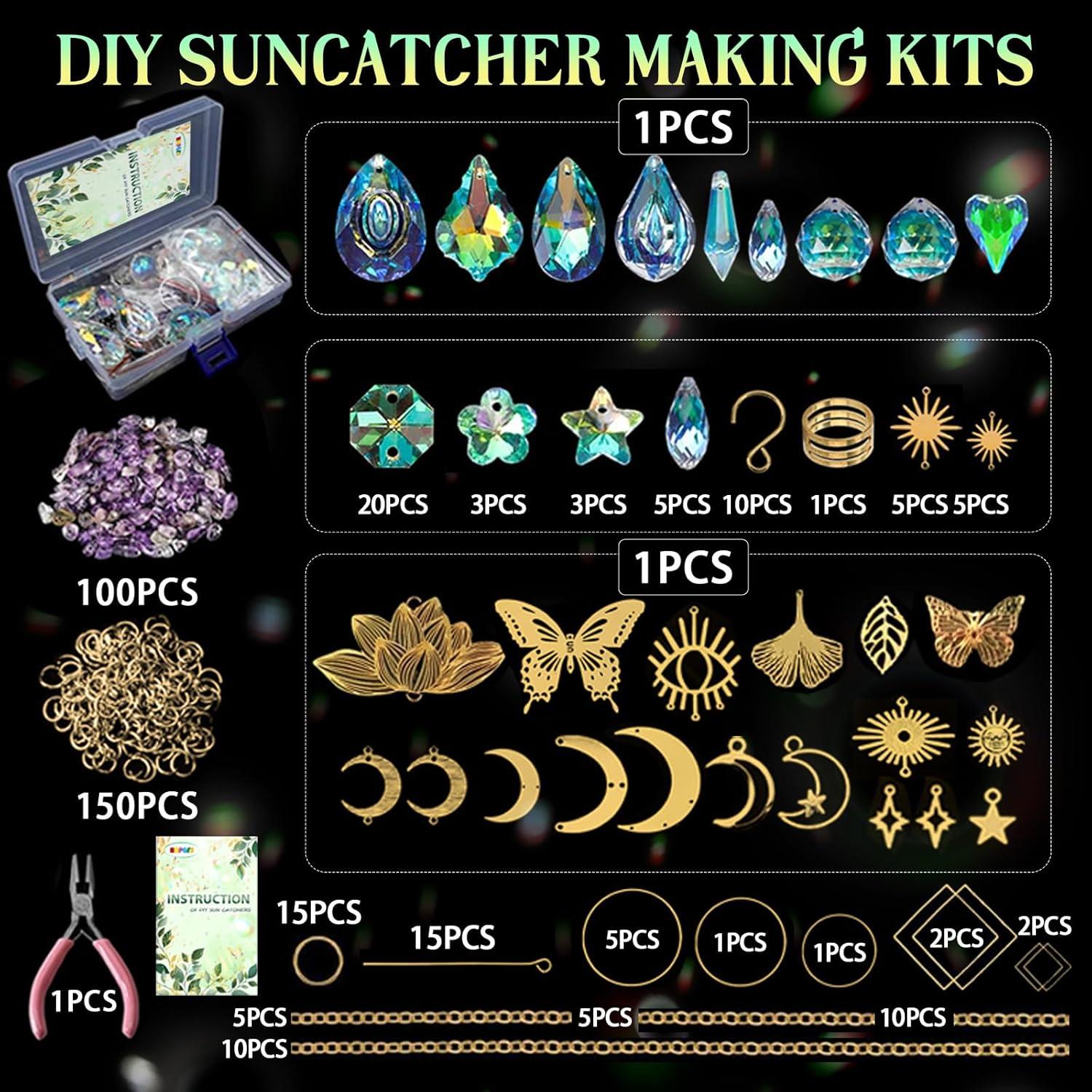 Kit de Atrapa Rayos DIY HAPGFS 402 Piezas Decoración Jardín