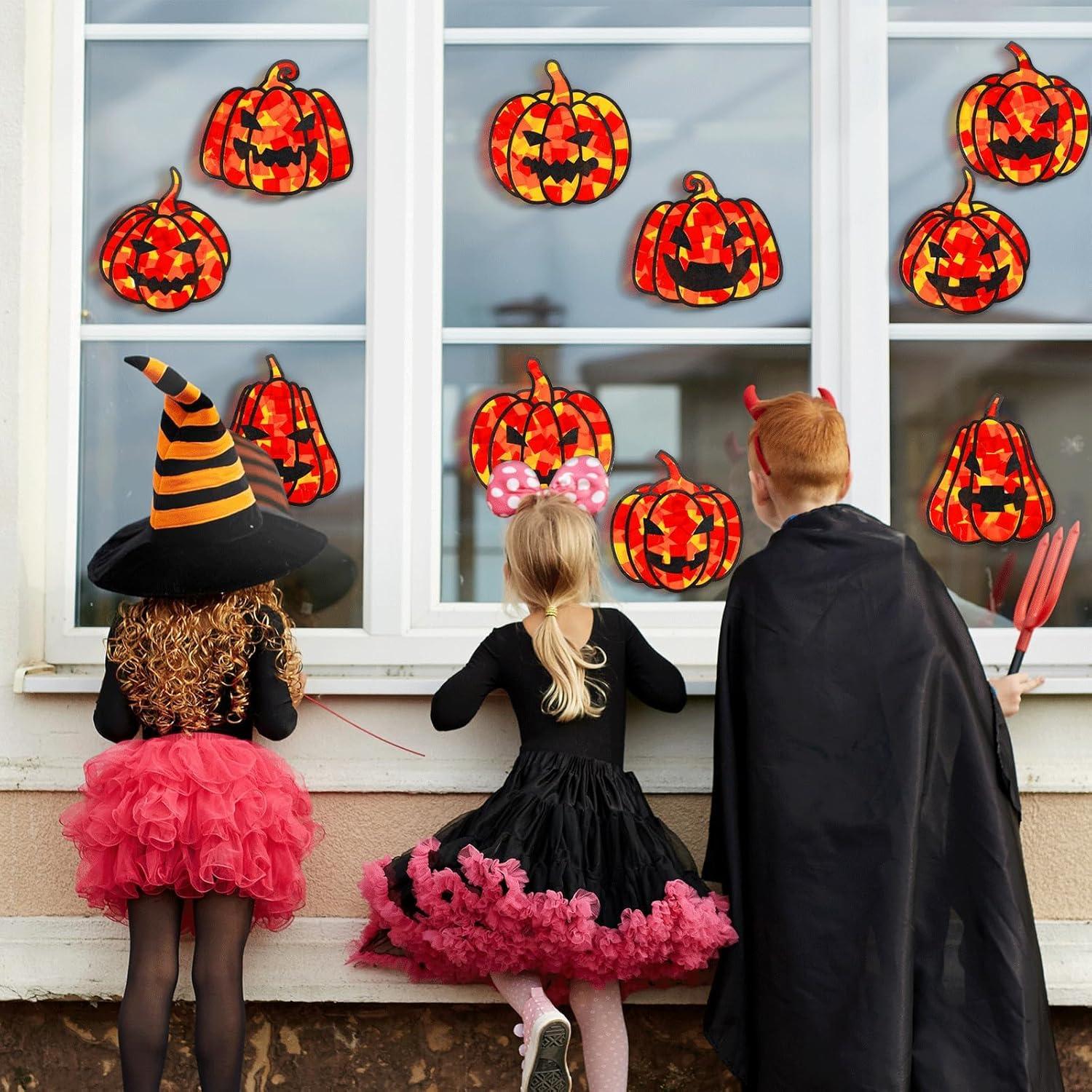 Kit de Manualidades Halloween Lonfliness 30 Piezas Calabaza