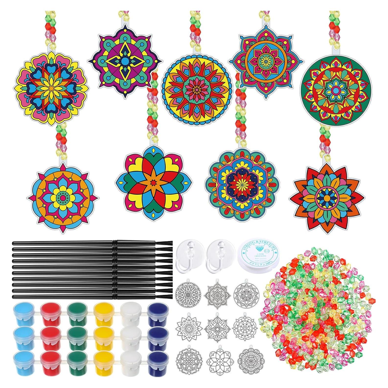 Kit de Manualidades Pasimy 36 Piezas Atrapa Rayos Mandala