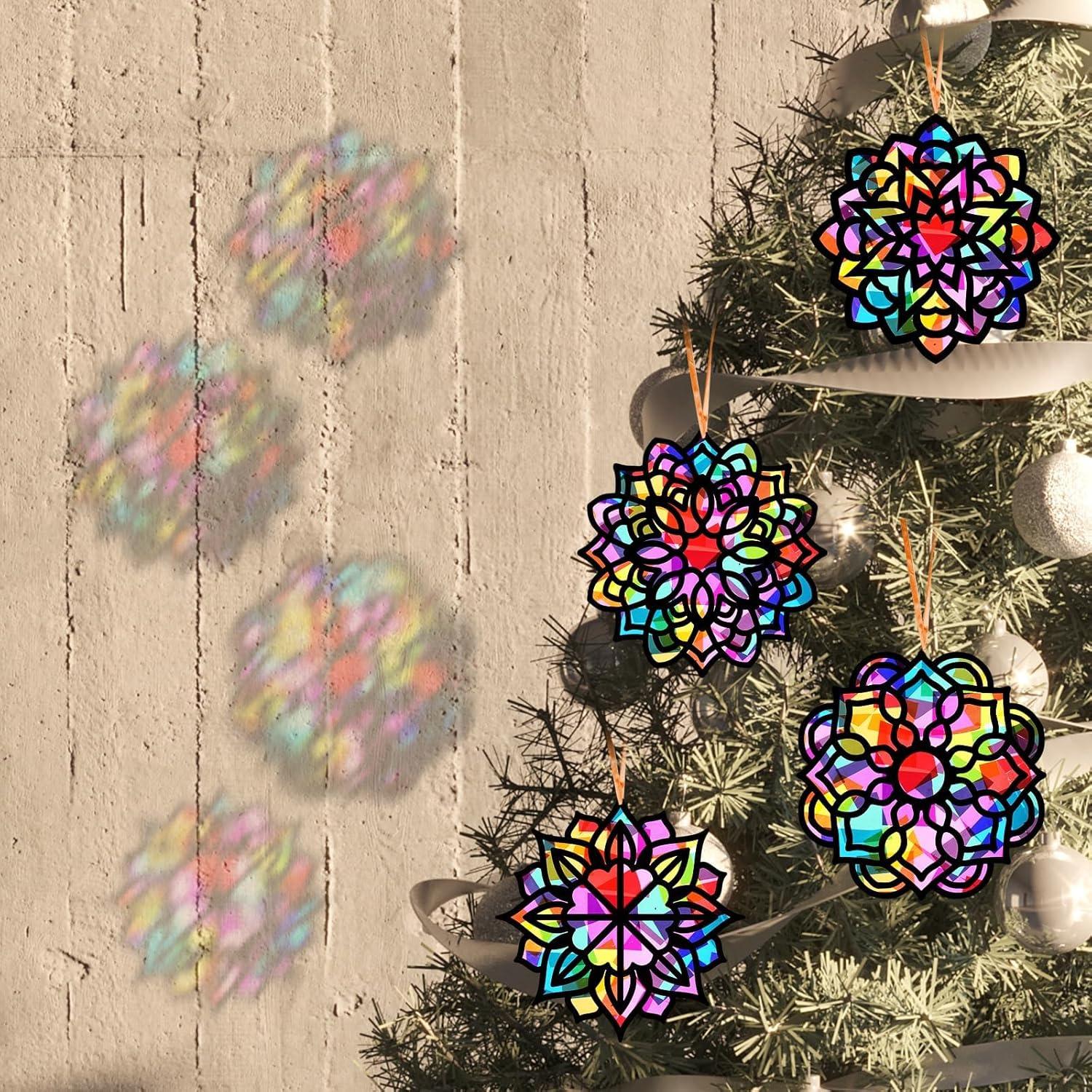 Kit de Manualidades FunCharm Suncatcher Mandala 36 Piezas