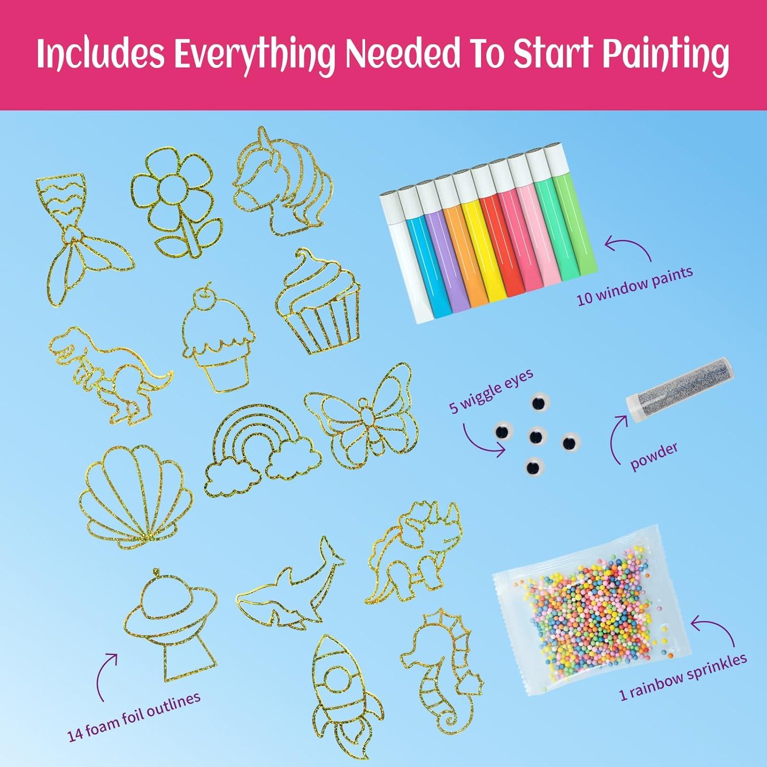 Kit de Manualidades de Ventana Goldentime para Niños 6+ Años