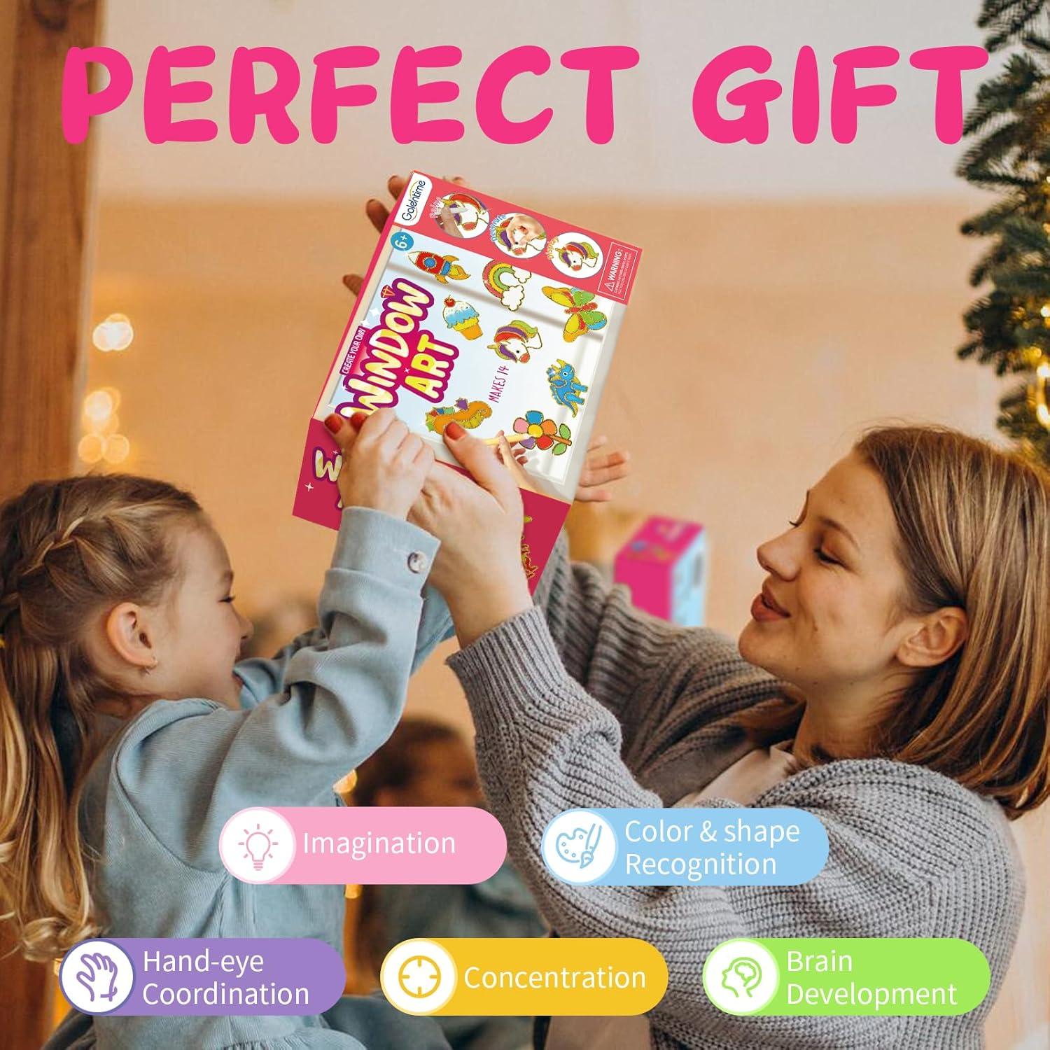 Kit de Manualidades de Ventana Goldentime para Niños 6+ Años