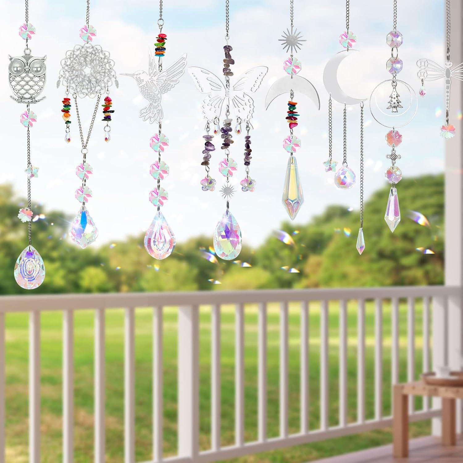 Kit de Suncatcher DIY 440PCS - Prismas Colgantes para Decoración