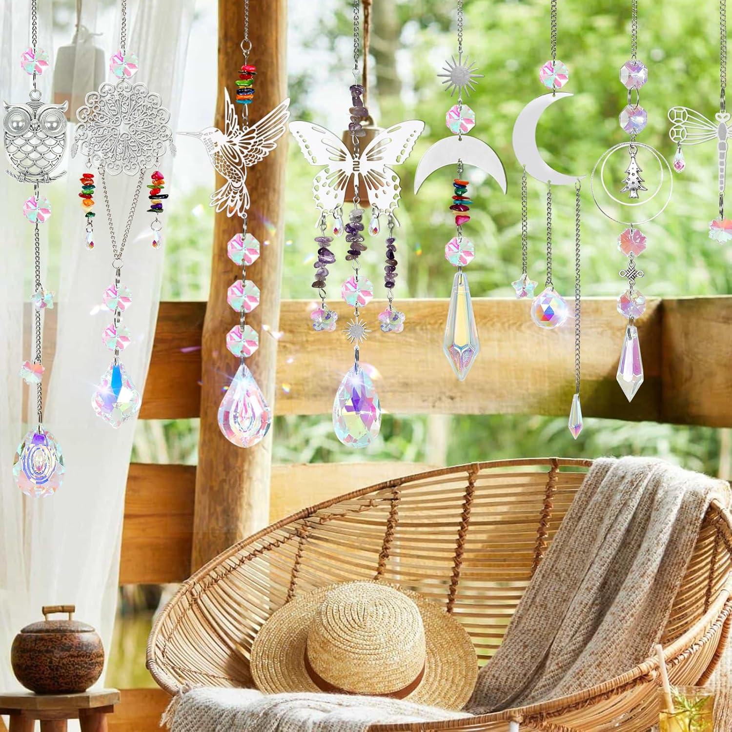 Kit de Suncatcher DIY 440PCS - Prismas Colgantes para Decoración