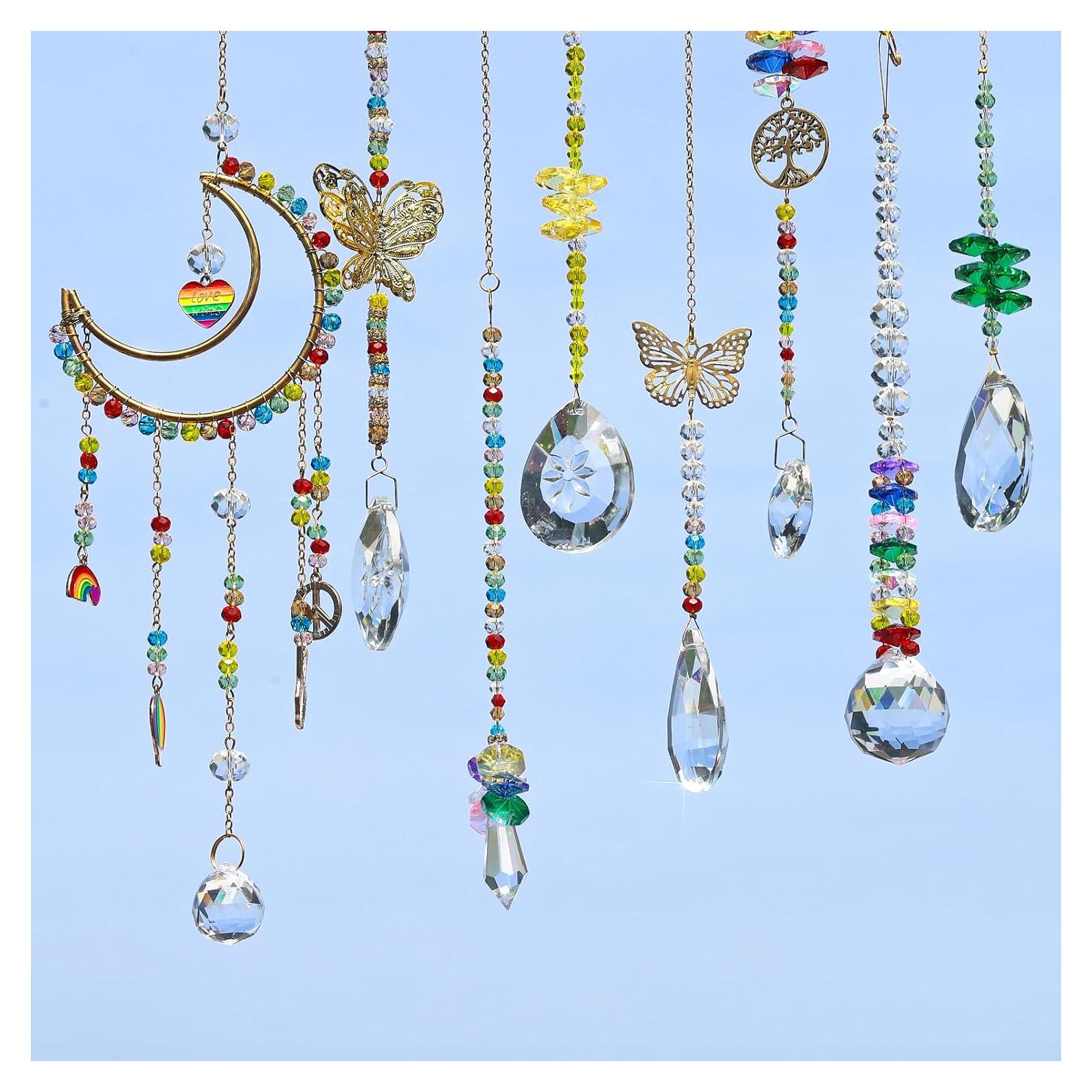 Kit de Suncatchers de Cristal DIY JADVY 310 Piezas para Ventana