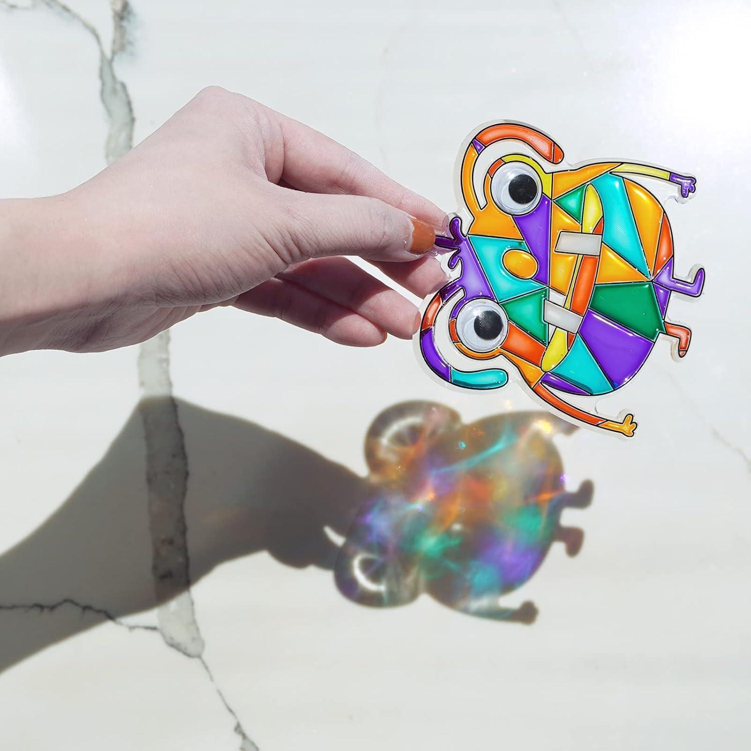 Kit de Manualidades de Halloween Winlyn - 27 Juegos de Atrapa Rayos Monstruosos