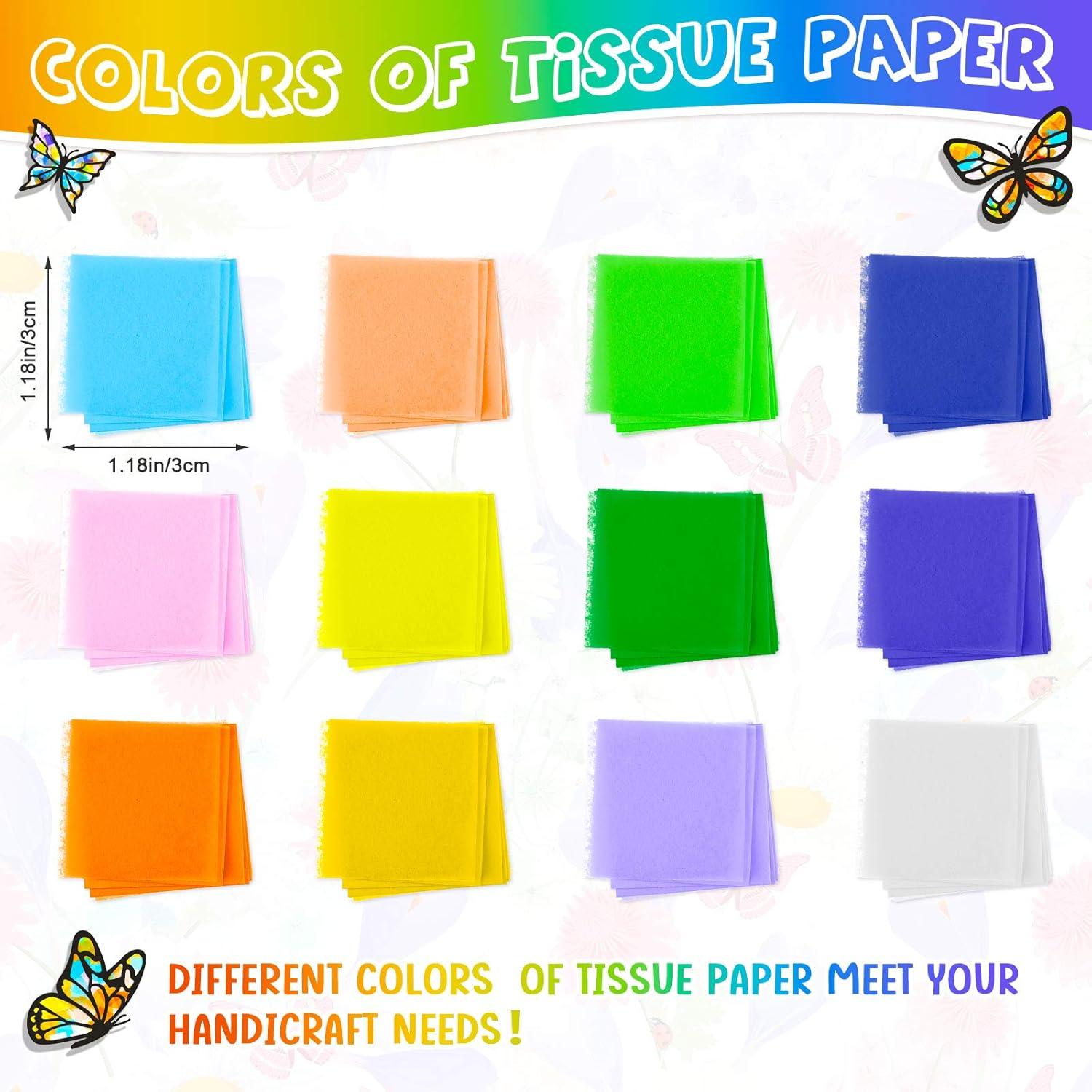 Kit de Manualidades de Mariposa Suncatcher Zonon 9 Piezas