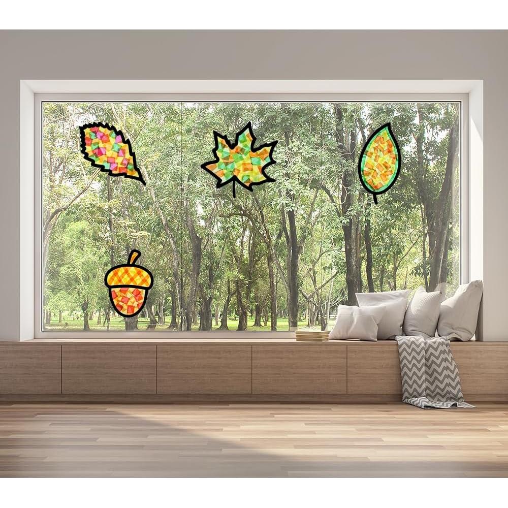 Kit de Manualidades EXQUISS Suncatchers de Otoño 10 Piezas